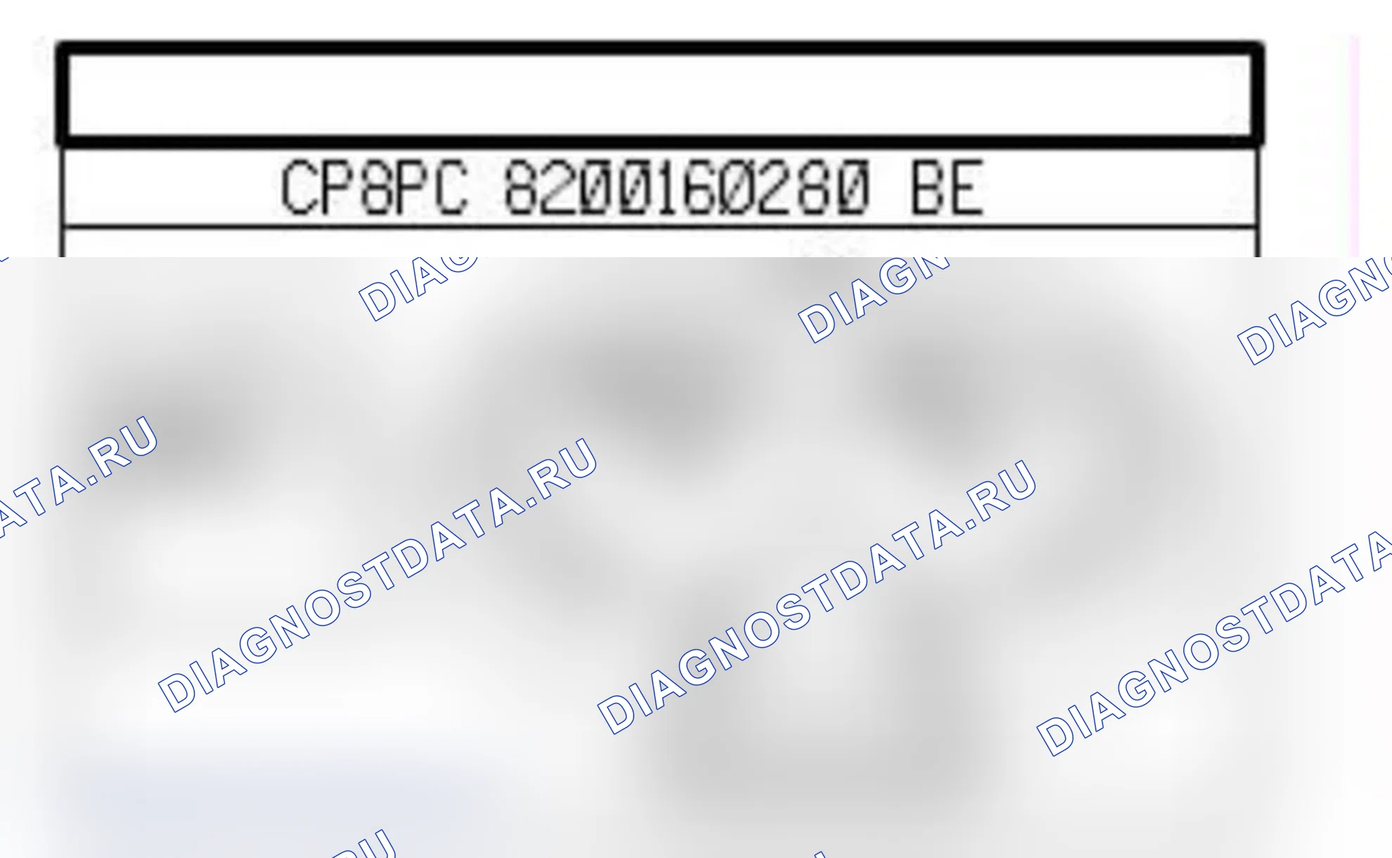 Распиновка разъёма R481 — Соед. передн. жгута проводов и левого заднего жгута проводов 3. Renault Zoe I