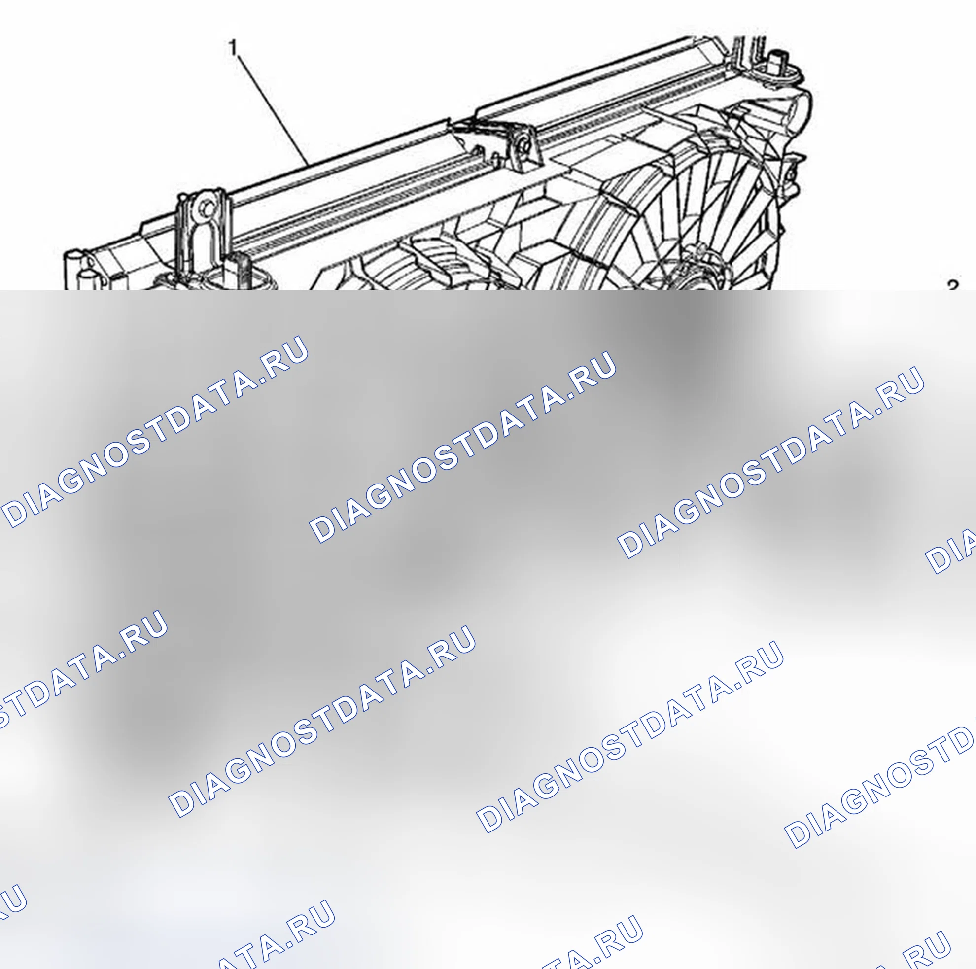 Рис. 4: Виды компонентов ОВК. Buick LaCrosse I