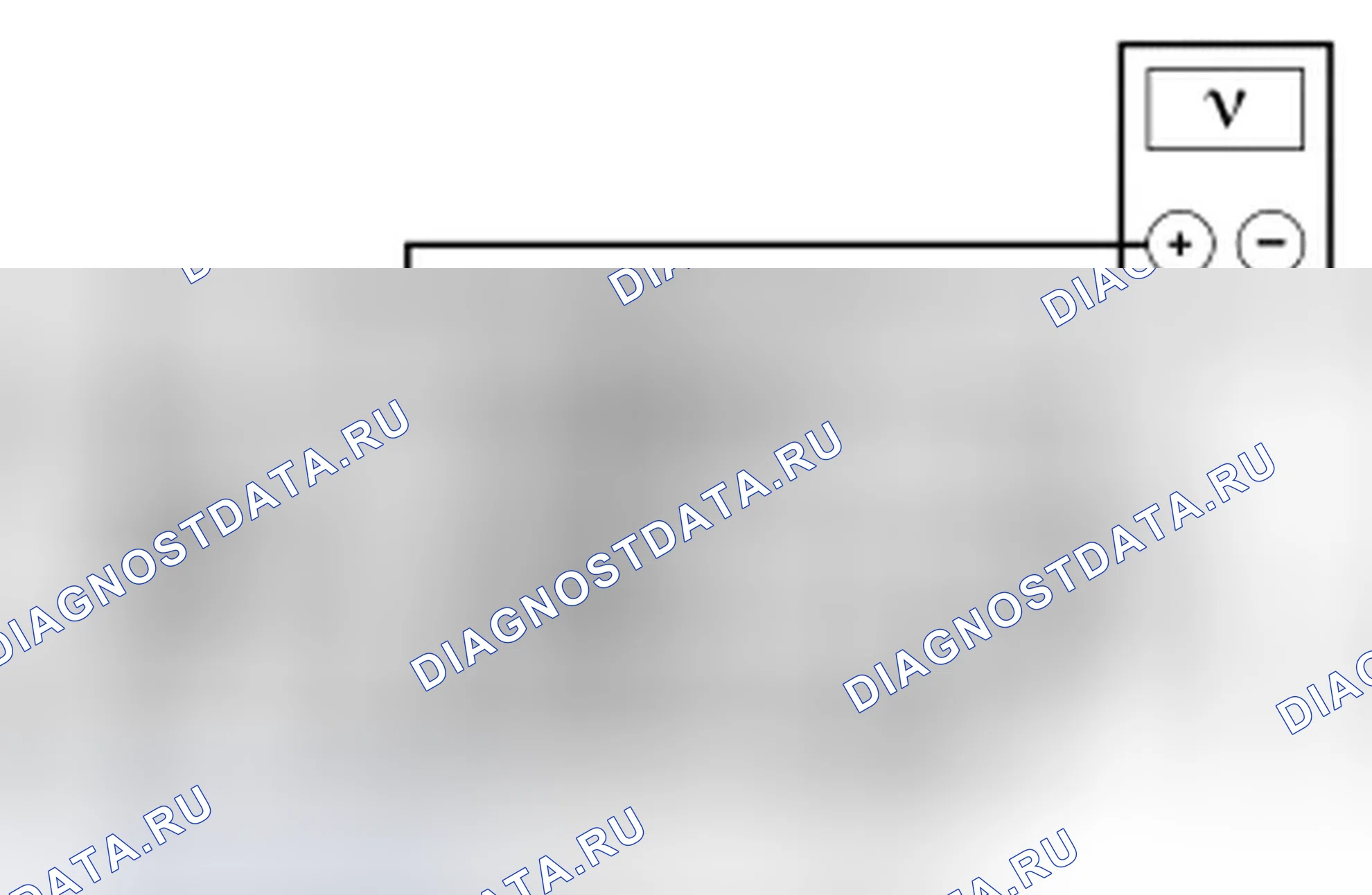 Рис. 83: КОНТРОЛЬНОЕ ИСПЫТАНИЕ Q: ДВИГАТЕЛЬ ВОЗДУХОДУВКИ ОТКЛЮЧЕН. Ford Flex I