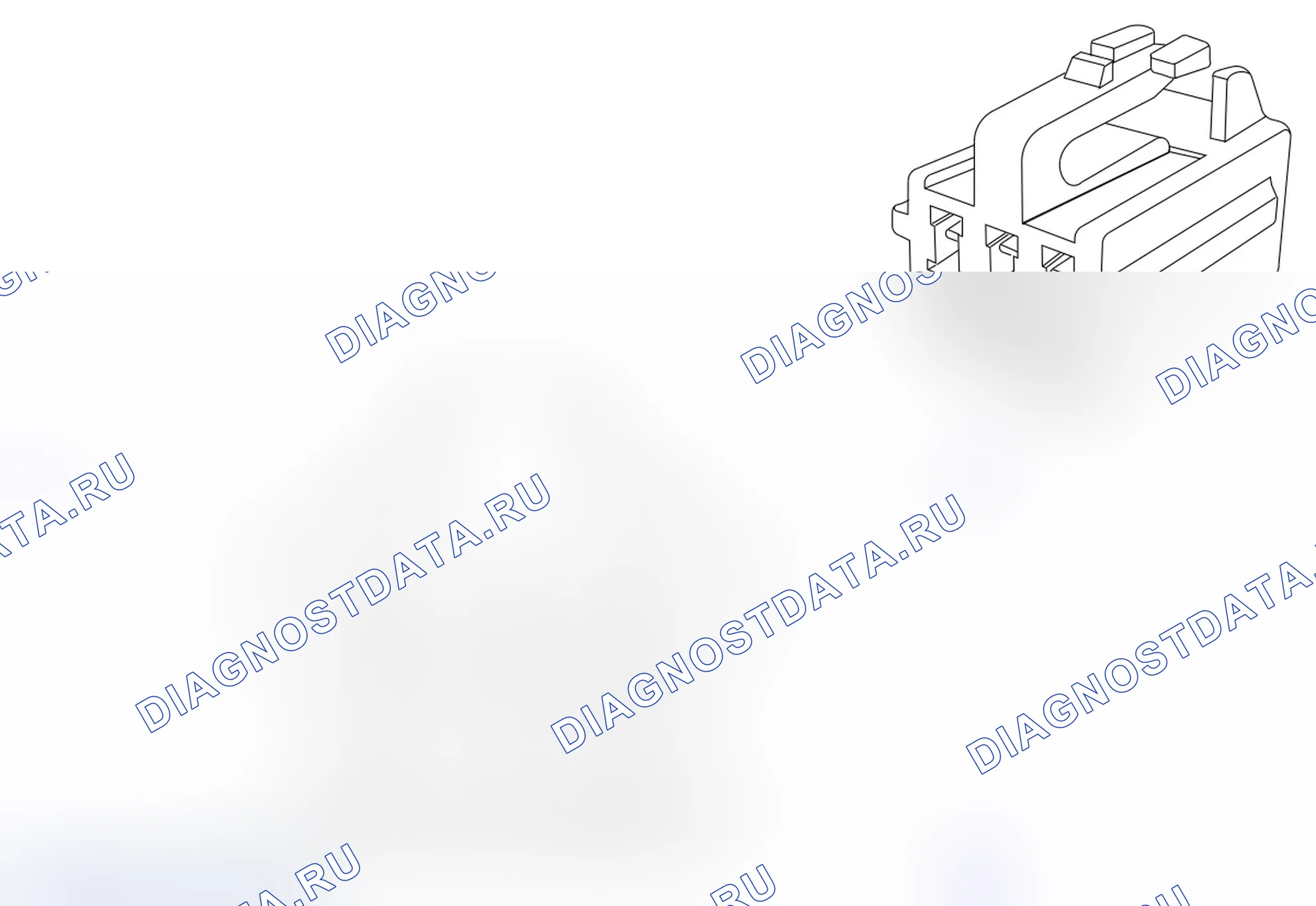 Распиновка разъёма E106L. Opel Agila B