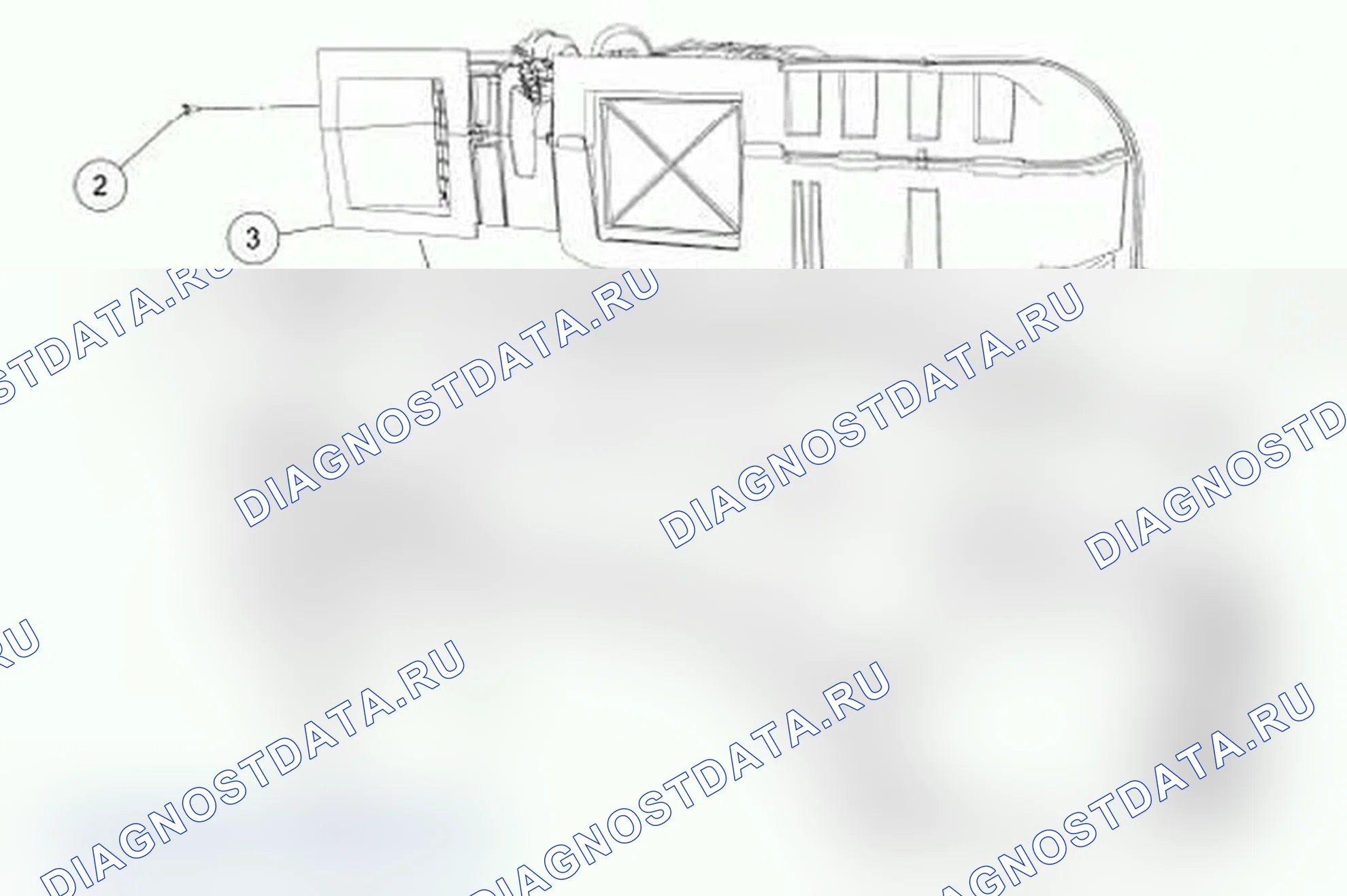 Рис. 161: Приточная камера. Ford Econoline E250 