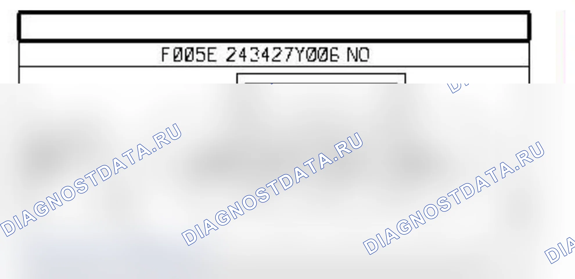 Распиновка разъёма 242 — Нижний кислородный датчик. Renault Megane II