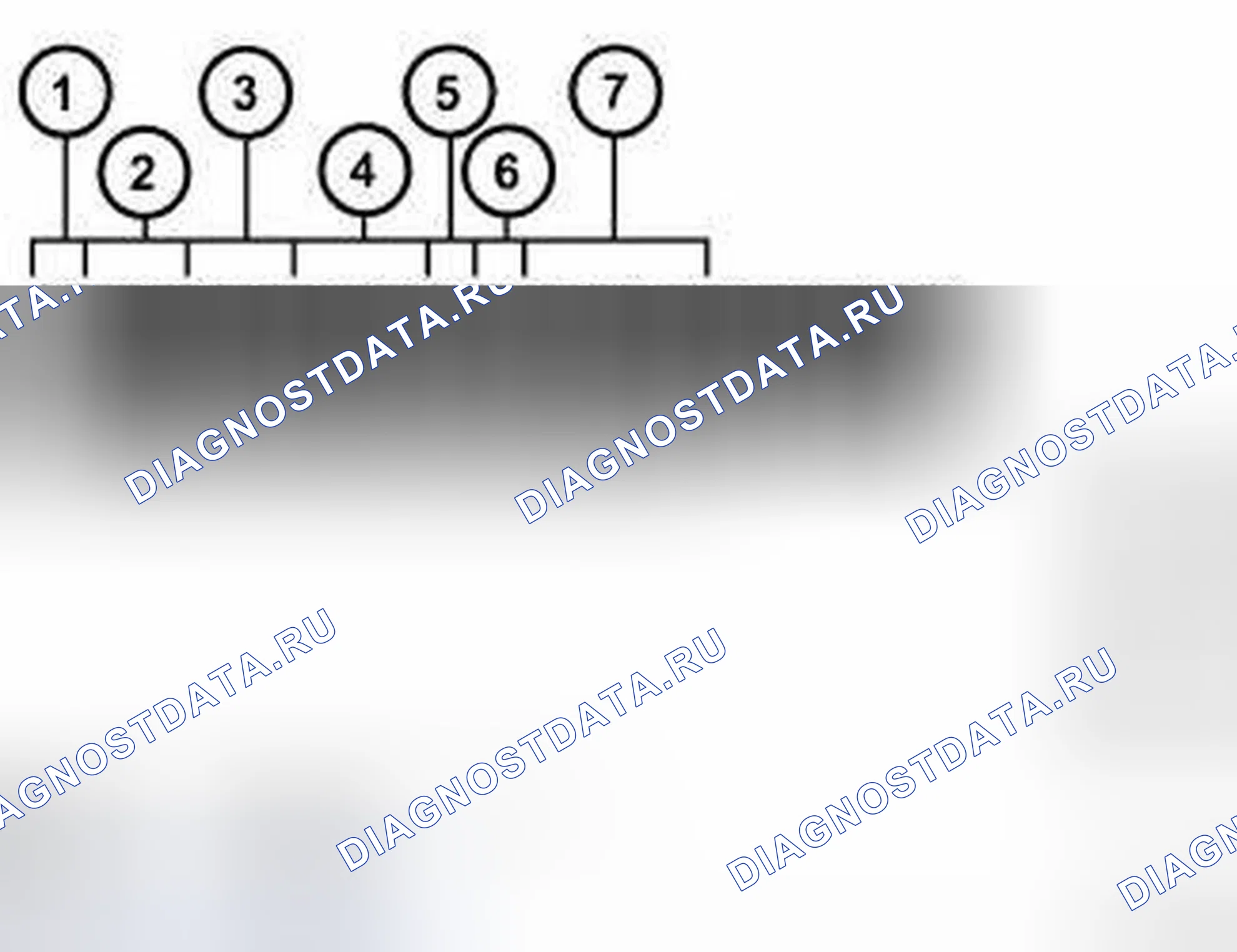 Рис. 2: ИДЕНТИФИКАЦИЯ ПЕРЕДАЧИ. Dodge Challenger III