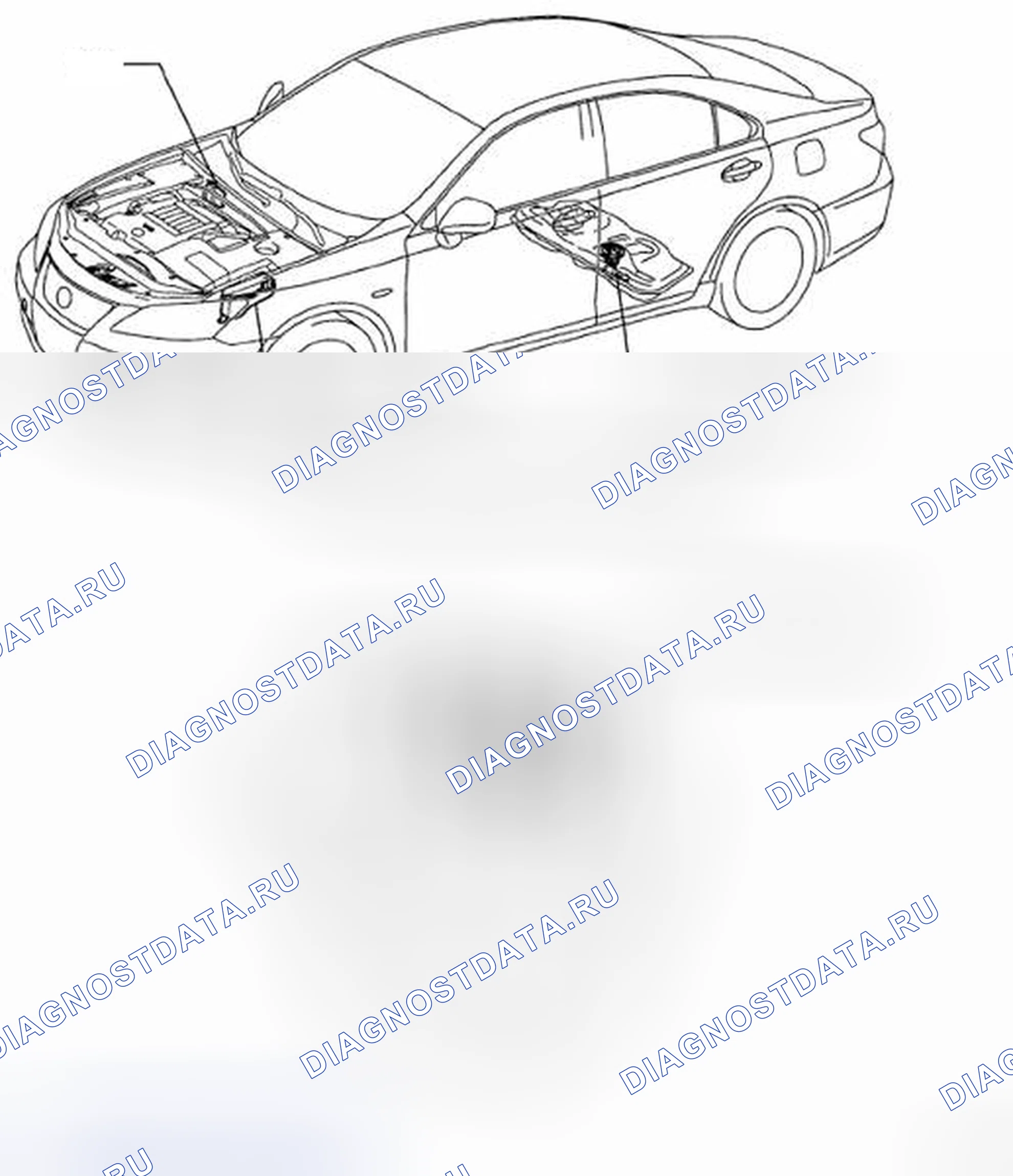 Рис. 13: РАСПОЛОЖЕНИЕ ДЕТАЛЕЙ. Haval H5 II