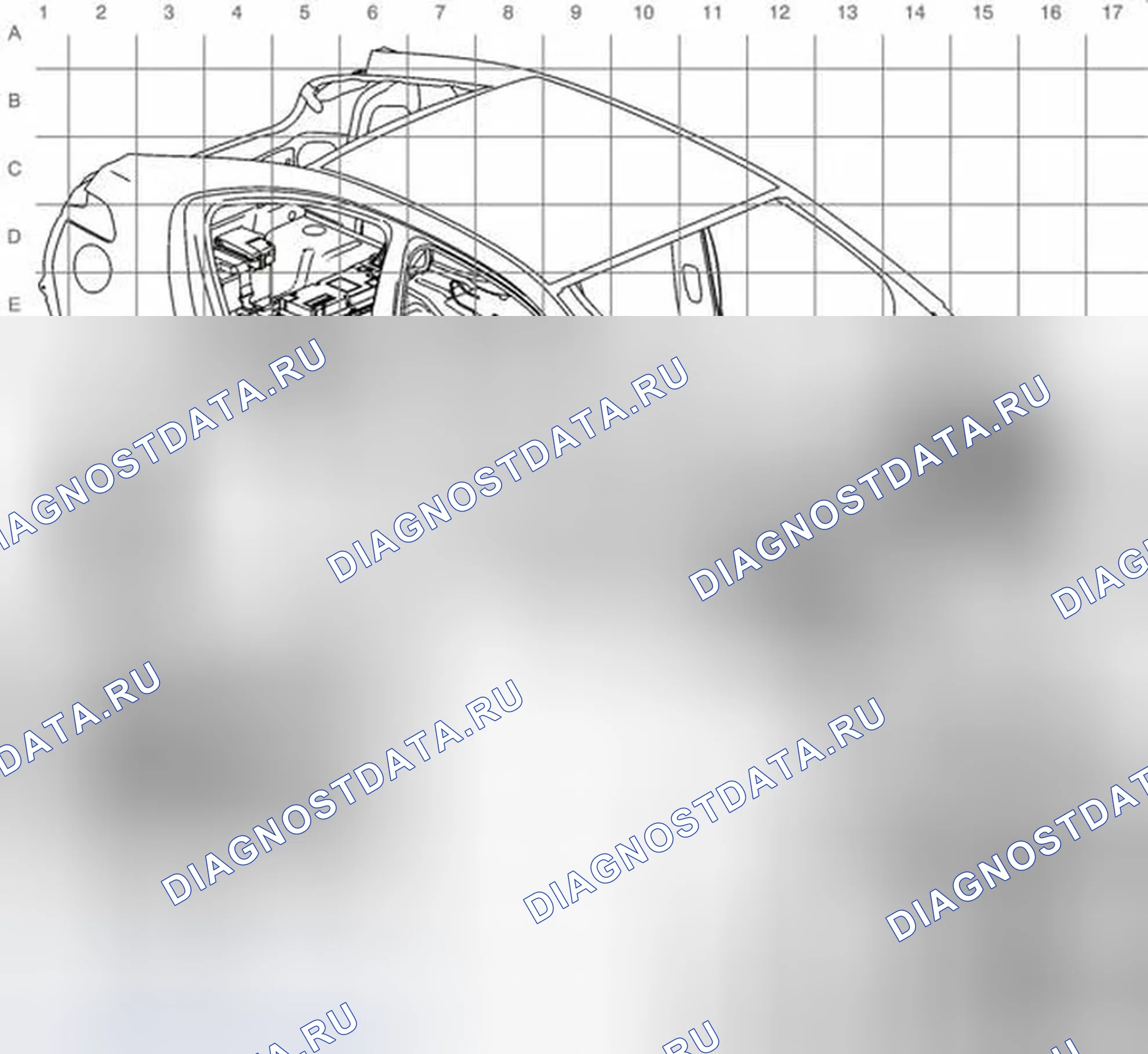 Рис. 167: Разводка высоковольтных кабелей. Chevrolet Volt I