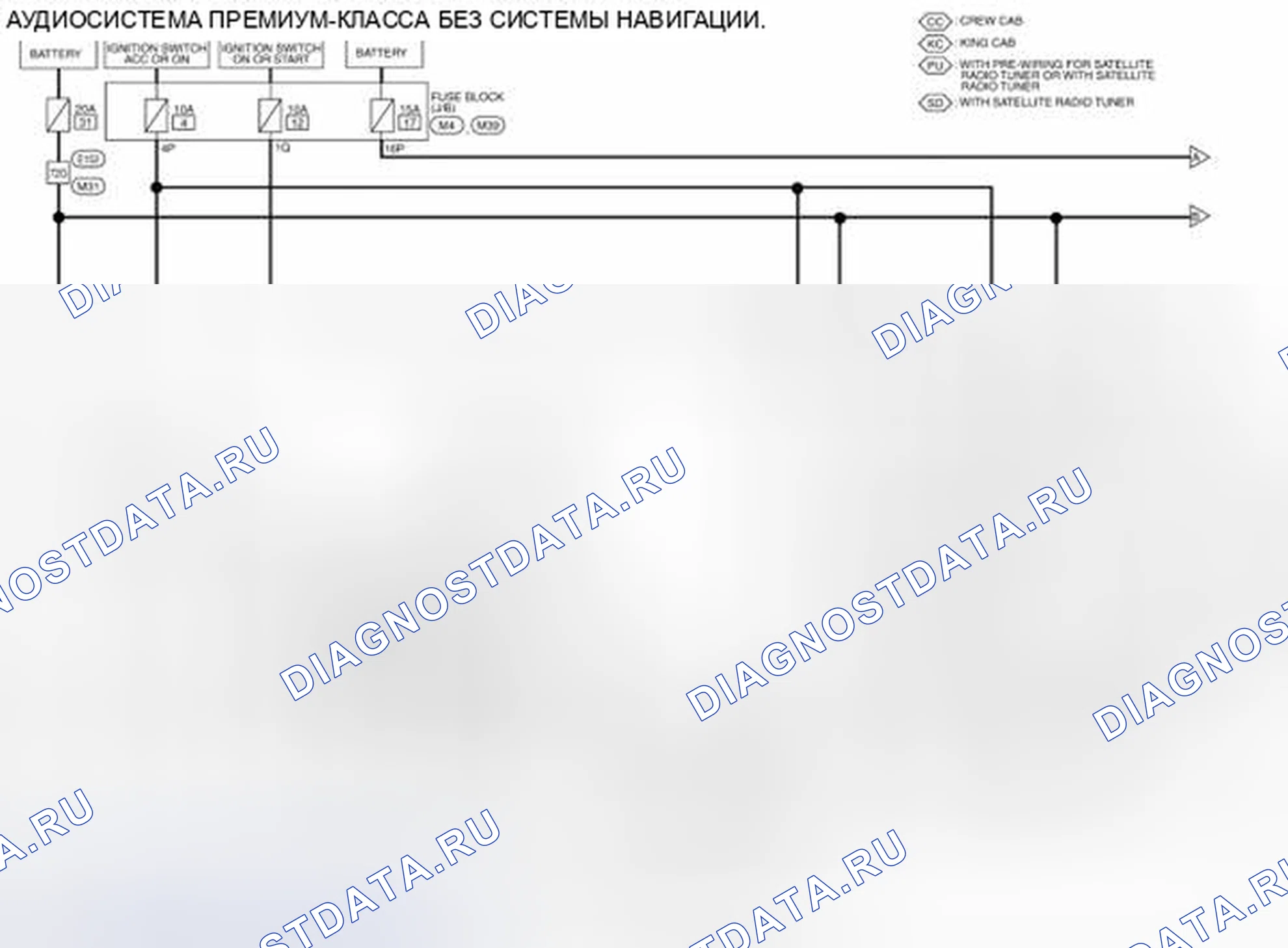 Рис. 146: электросхема. Honda Today I