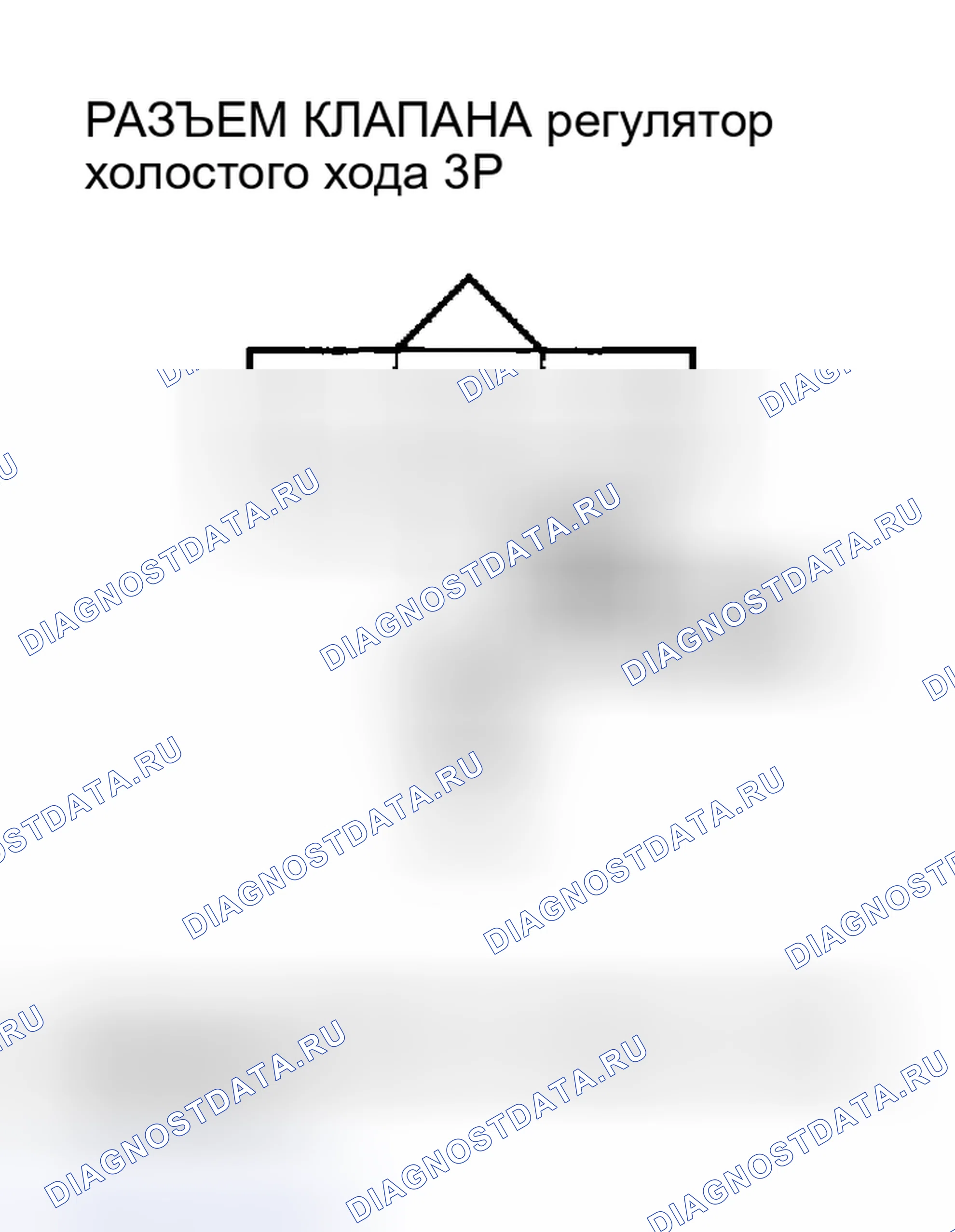 Рис. 387: P0511 расшифровка кода ошибки: неисправность цепи клапана регулятор холостого хода (модели 2005-2006 гг.). Acura RSX I