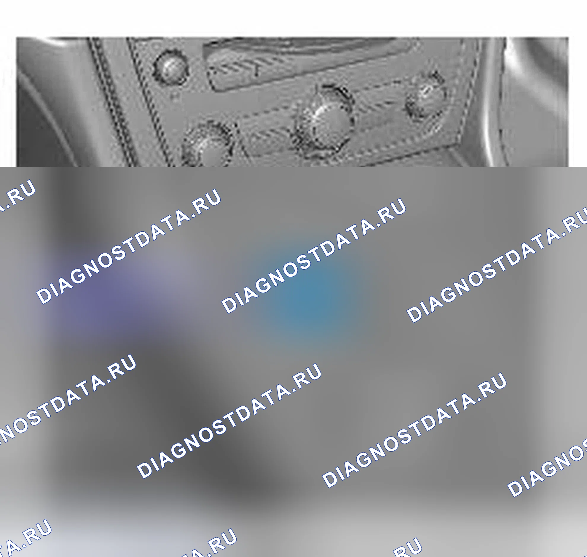 Рис. 56: ДЕМОНТАЖ. Jaguar XJ X351