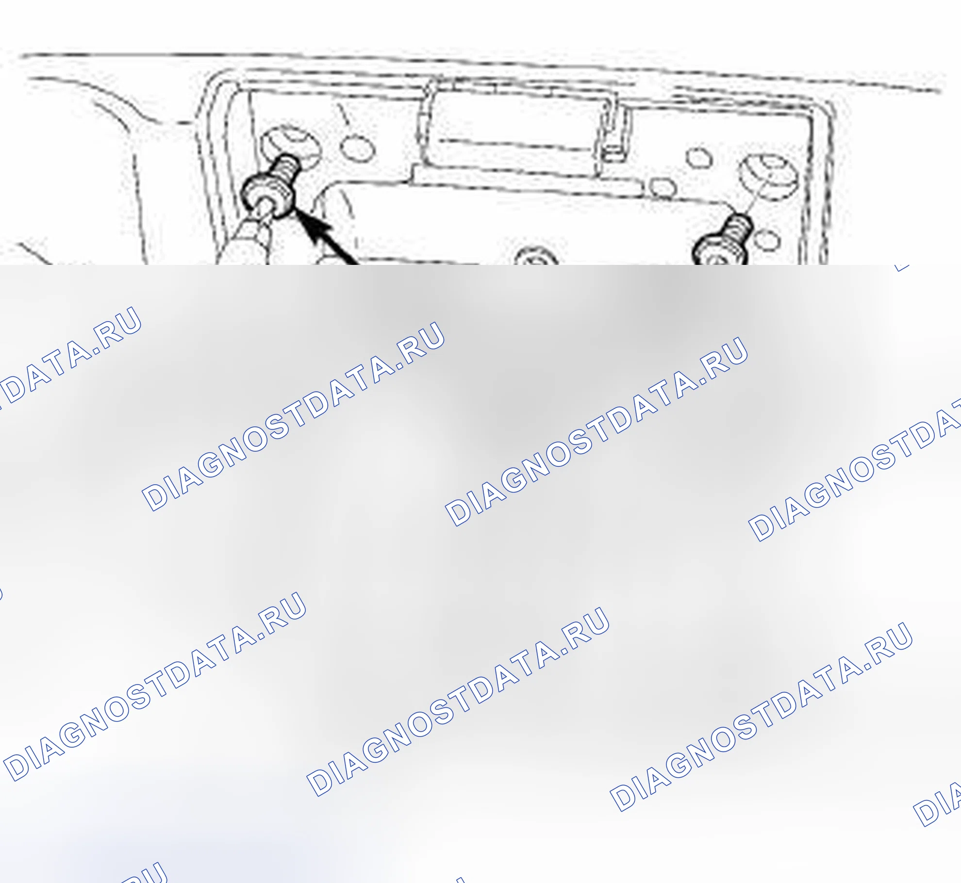 Рис. 259: ДЕМОНТАЖ. Dodge Grand Caravan V