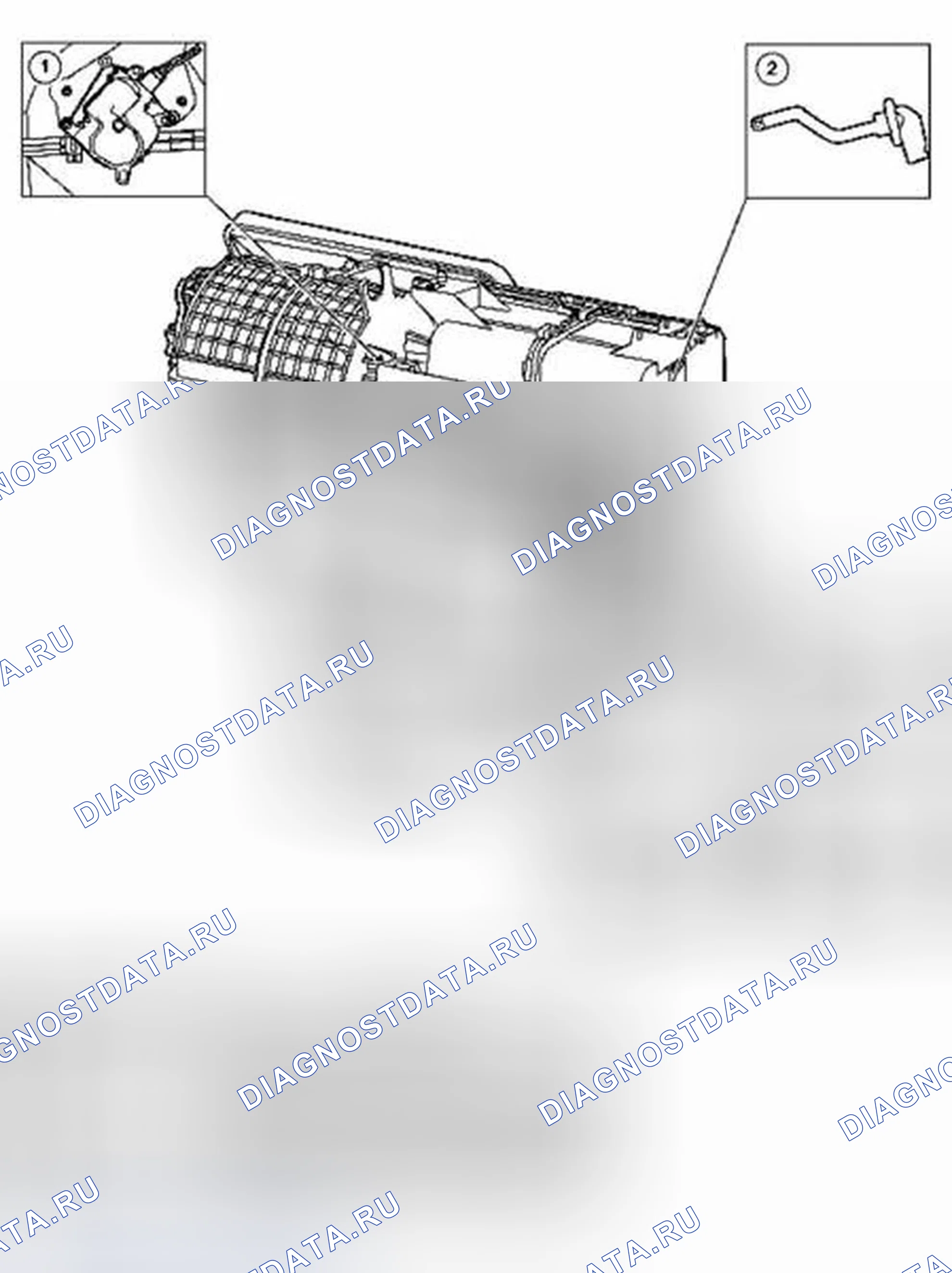 Рис. 124: Компоненты управления. Jaguar X-type I