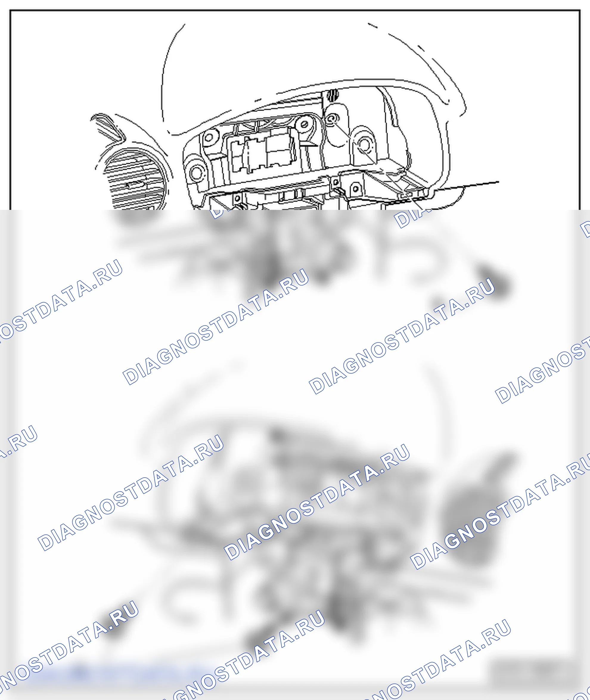 Передняя панель. Volkswagen Caddy Iii
