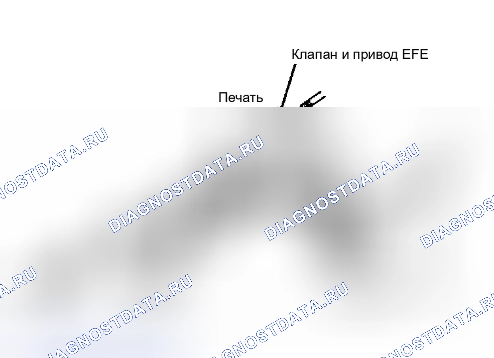Рис. 40: Система EFE (двигатели V8). Chevrolet Step Van P20 