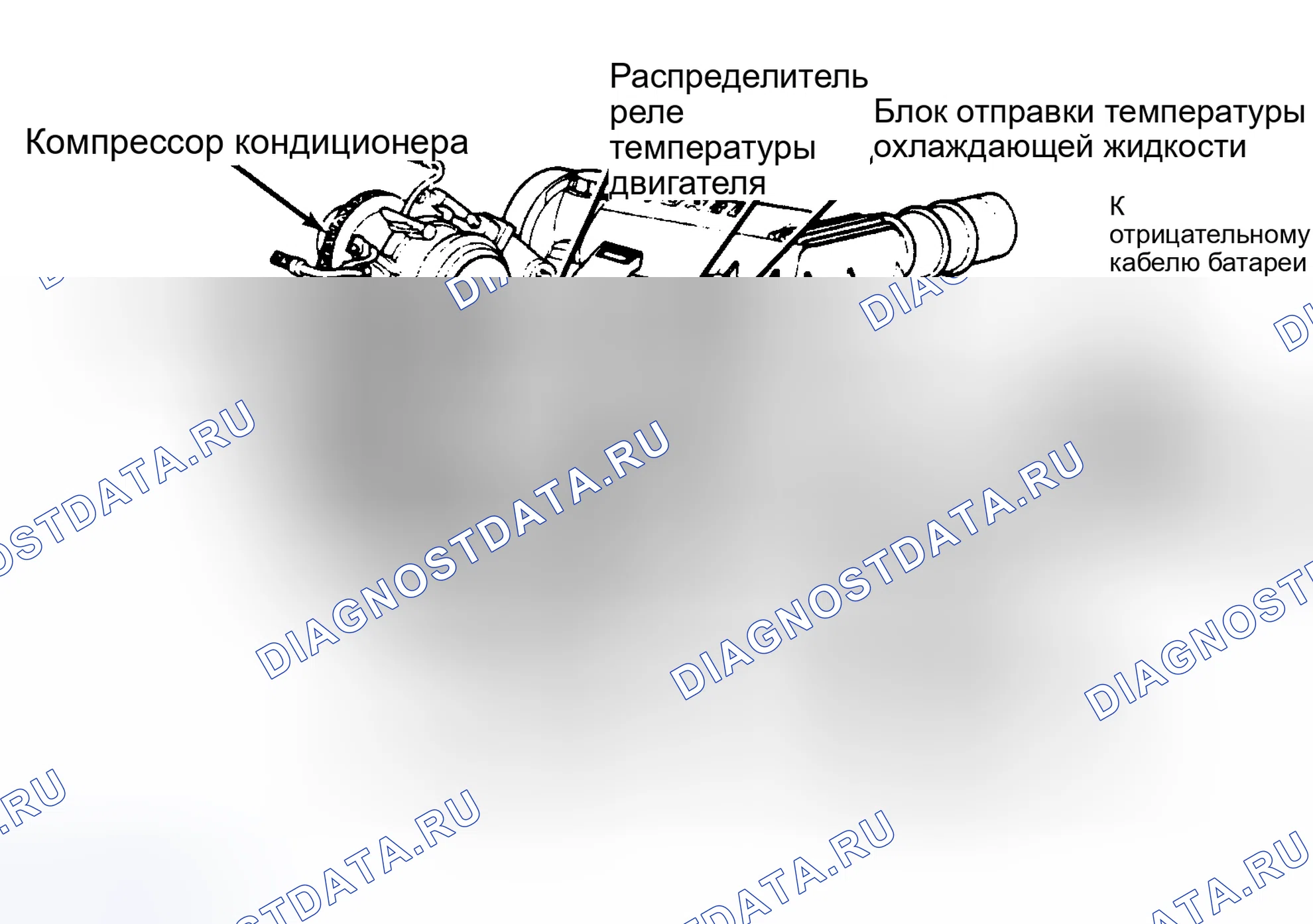 Рис. 6: Расположение компонентов (6 из 12). Chrysler New Yorker Turbo 