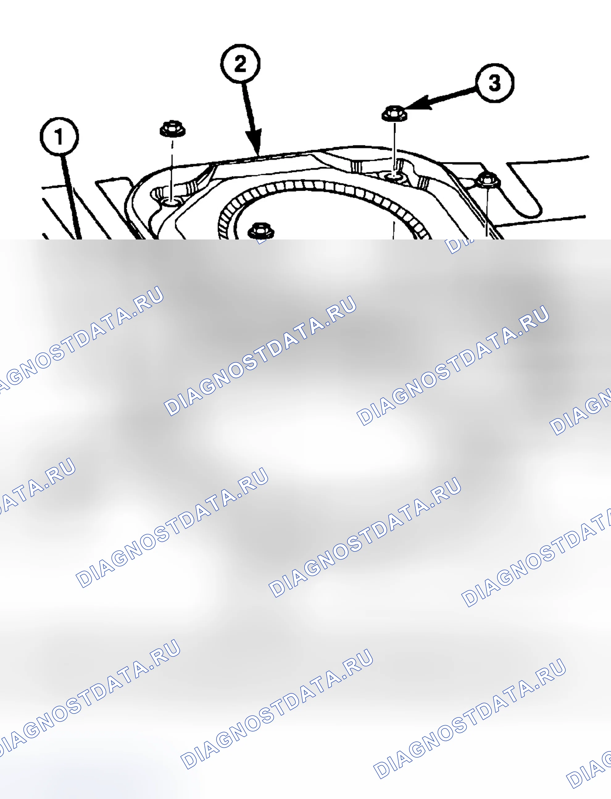 Рис. 13: ДЕМОНТАЖ. Jeep Liberty I