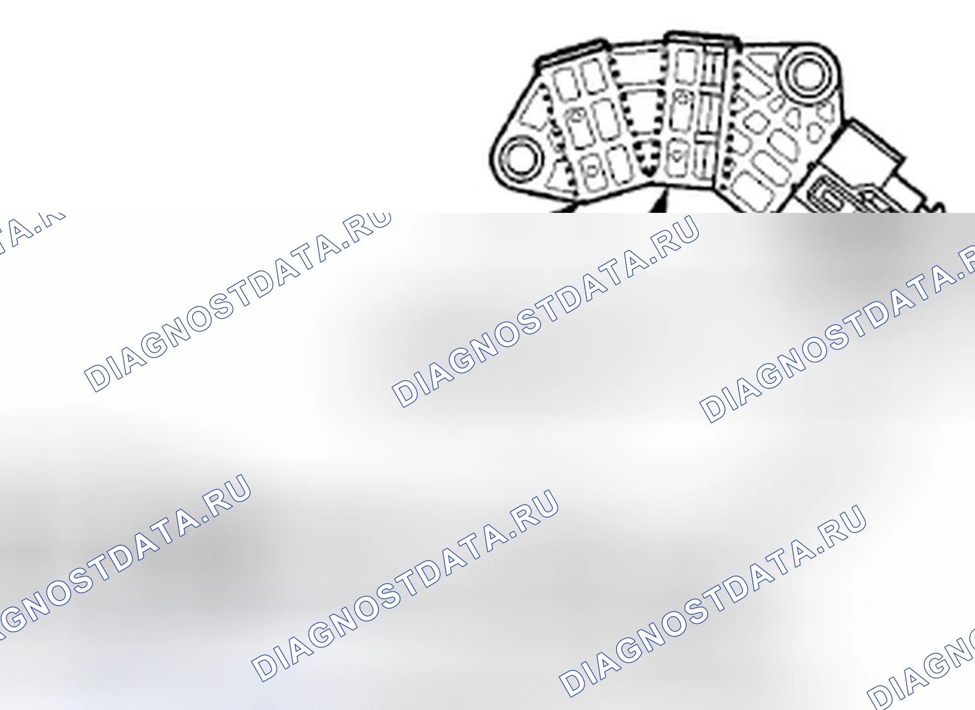 Рис. 435: Датчик положения коленчатого вала (Ckp). Honda Odyssey IV