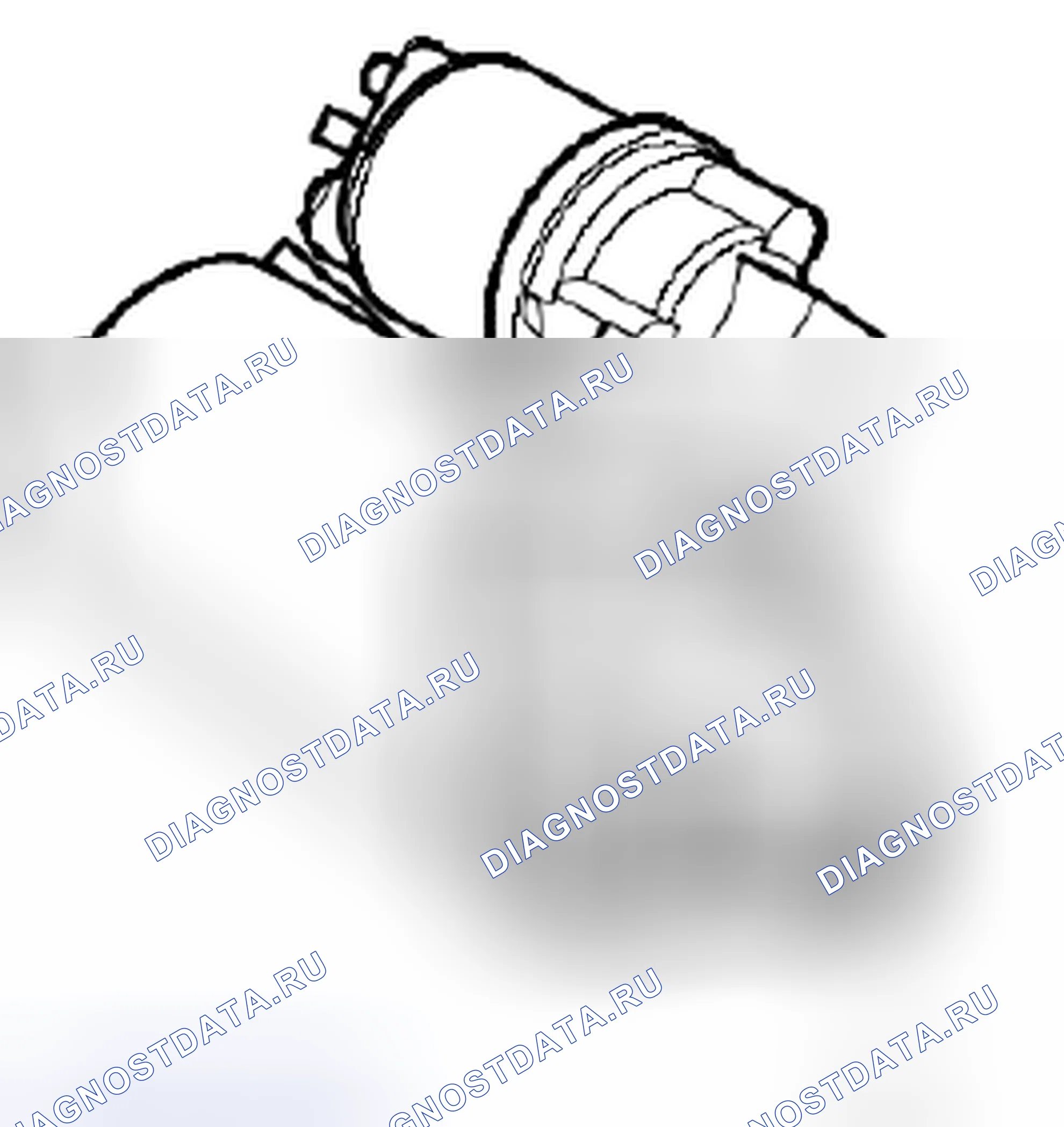 Рис. 9: Стартерный двигатель, Z18XE. Kia Optima II