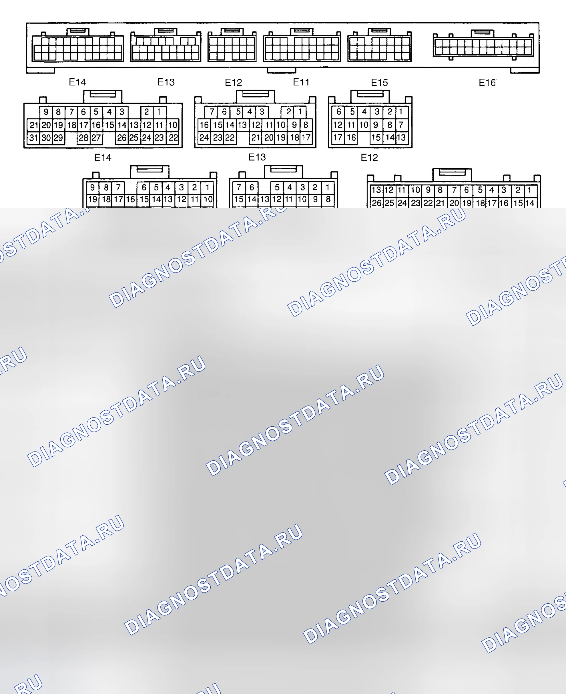 Рис. 7: Напряжение на контактах (LS400). Honda Accord XI