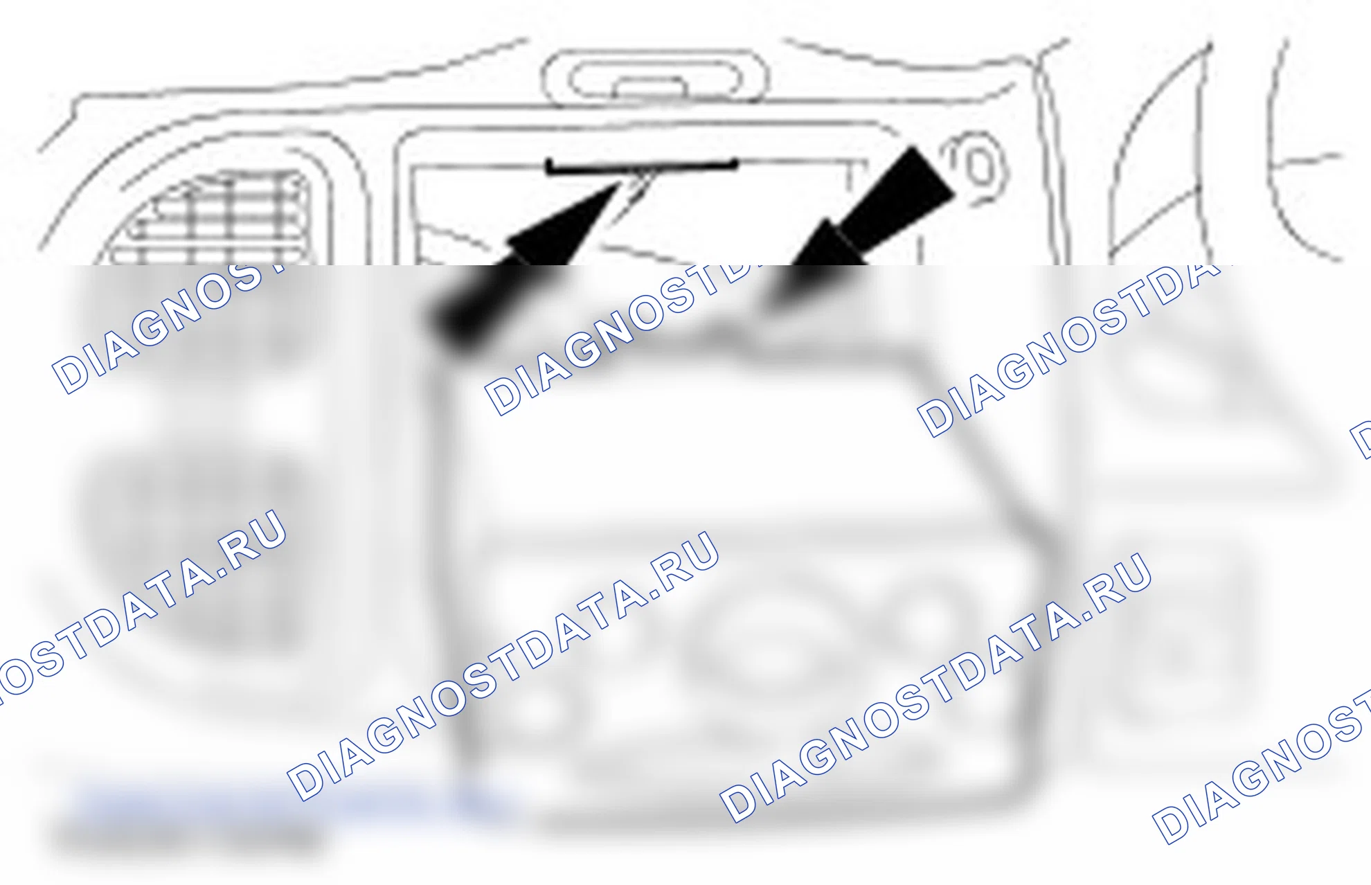 Как снять и установить аудиоблок. Ford Transit VI