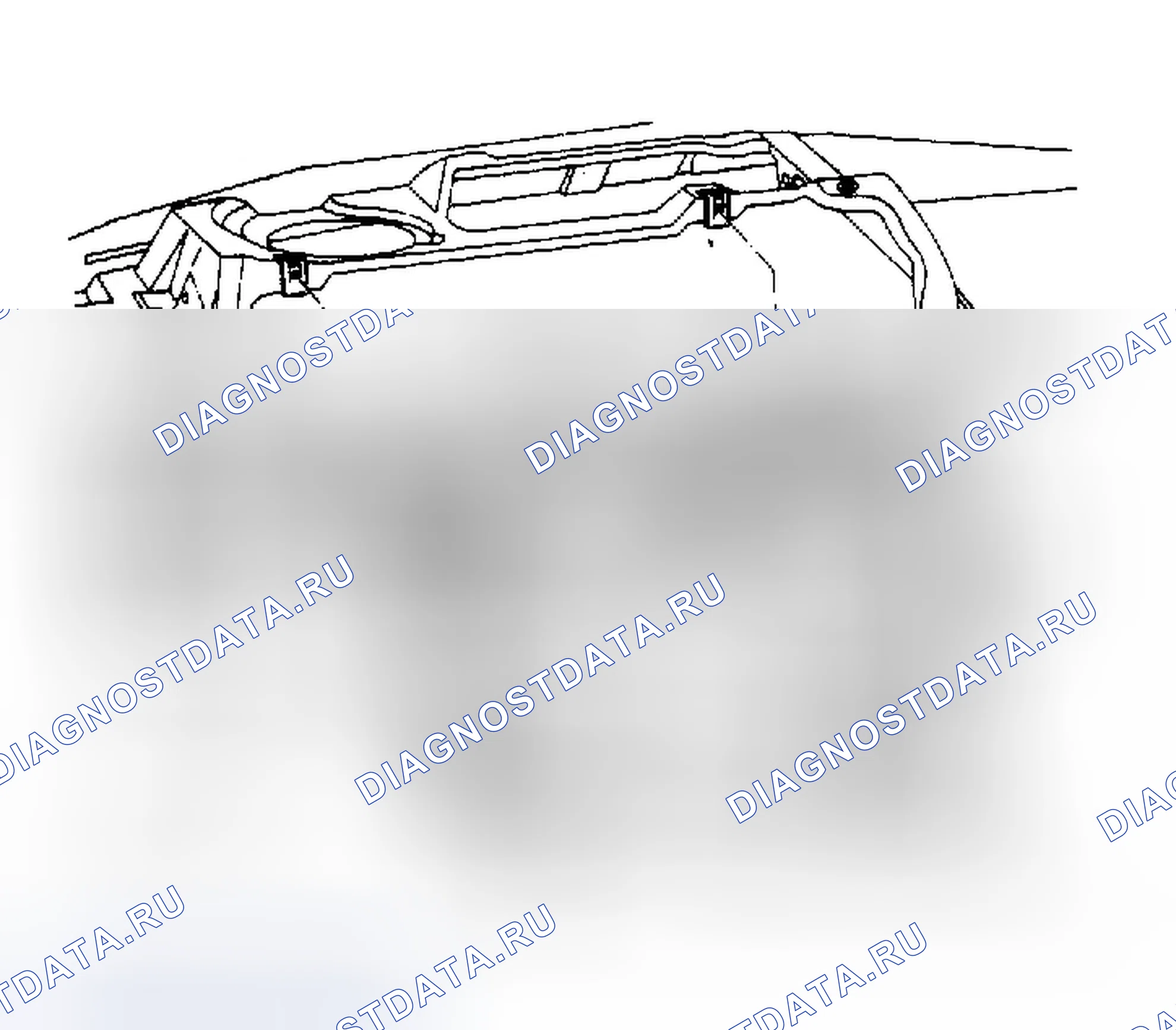 Рис. 27: ПАНЕЛЬ КНОПОК КЛАСТЕРА. Ford Aerostar I