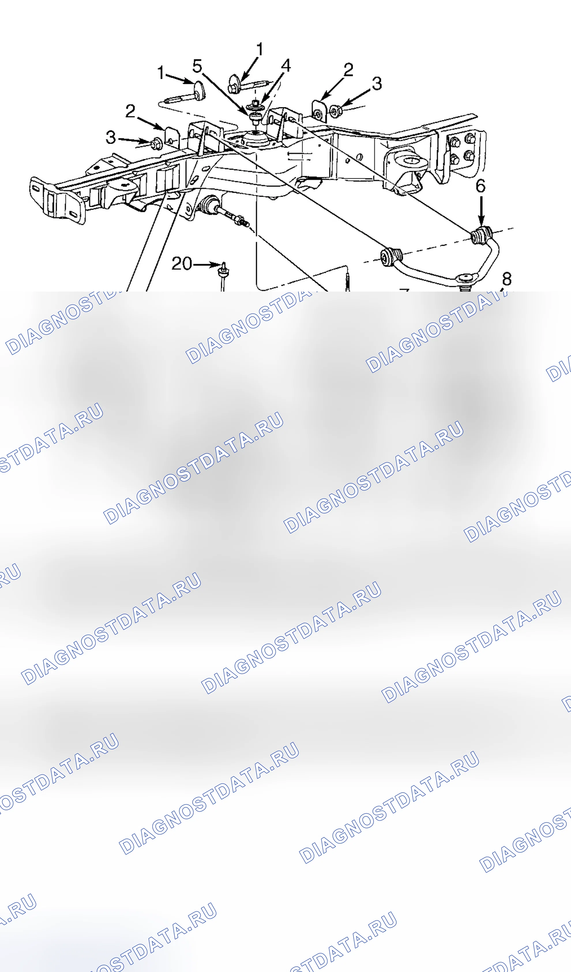 Рис. 8: ОПИСАНИЕ передней подвески. Ford Ranger I