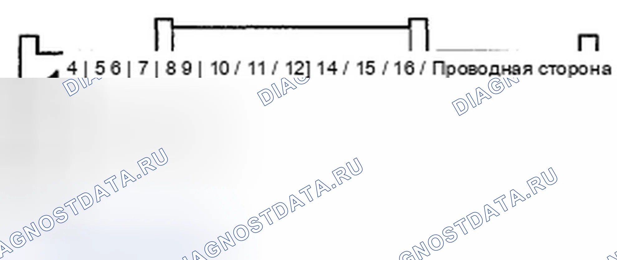 Рис. 58: РАЗЪЕМ 16P ANC/активно SOUND управление UNIT. Acura TSX II