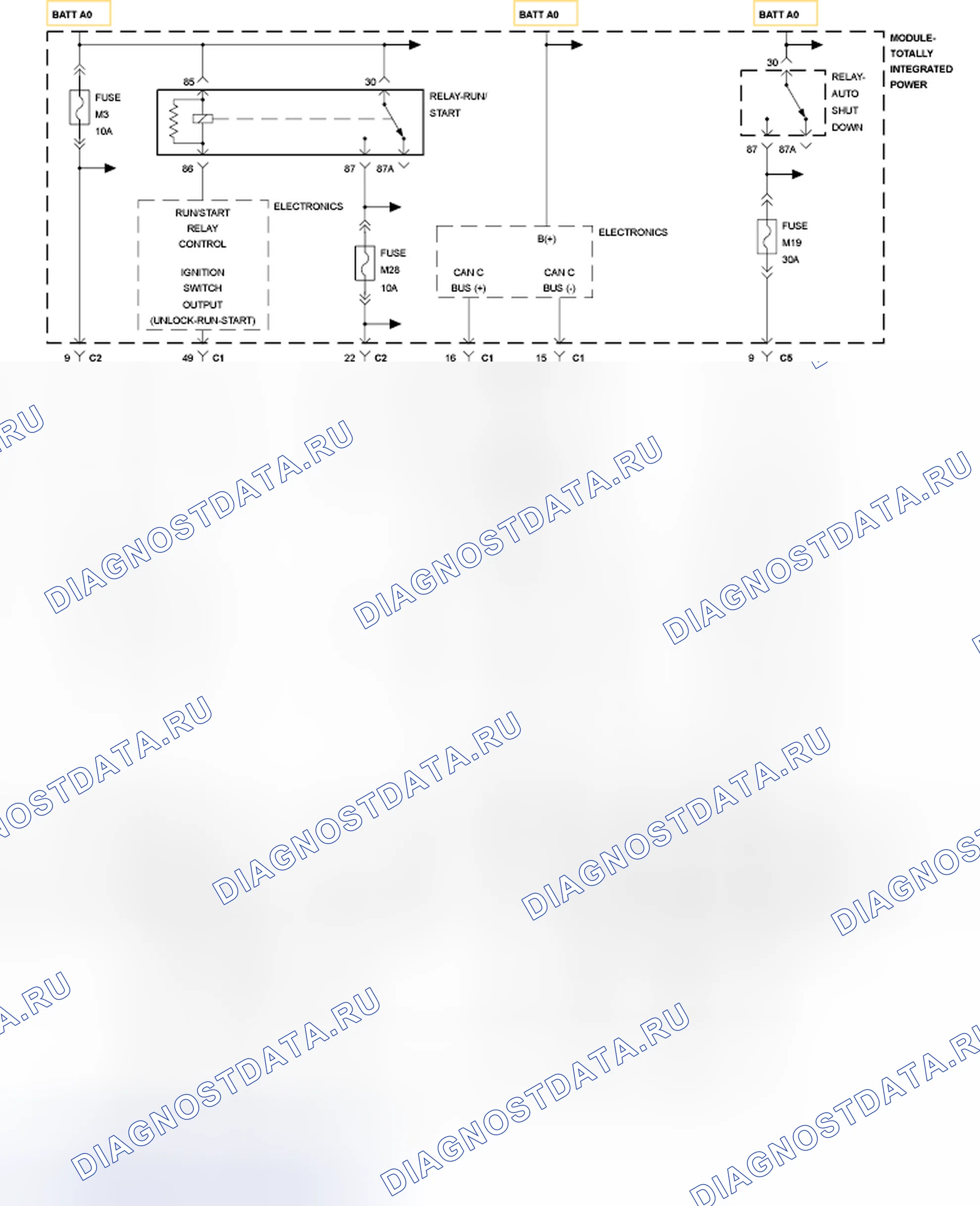 Рис. 196: НЕТ ОТВЕТА ОТ ИКМ (МОДУЛЯ УПРАВЛЕНИЯ ТРАНСМИССИЕЙ) (NGC). Jeep Liberty II