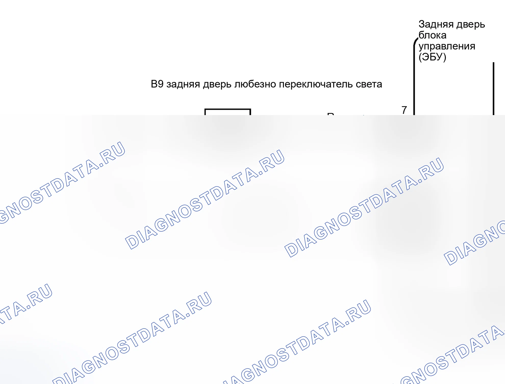 Рис. 67: электросхема. Toyota Sequoia I рестайлинг