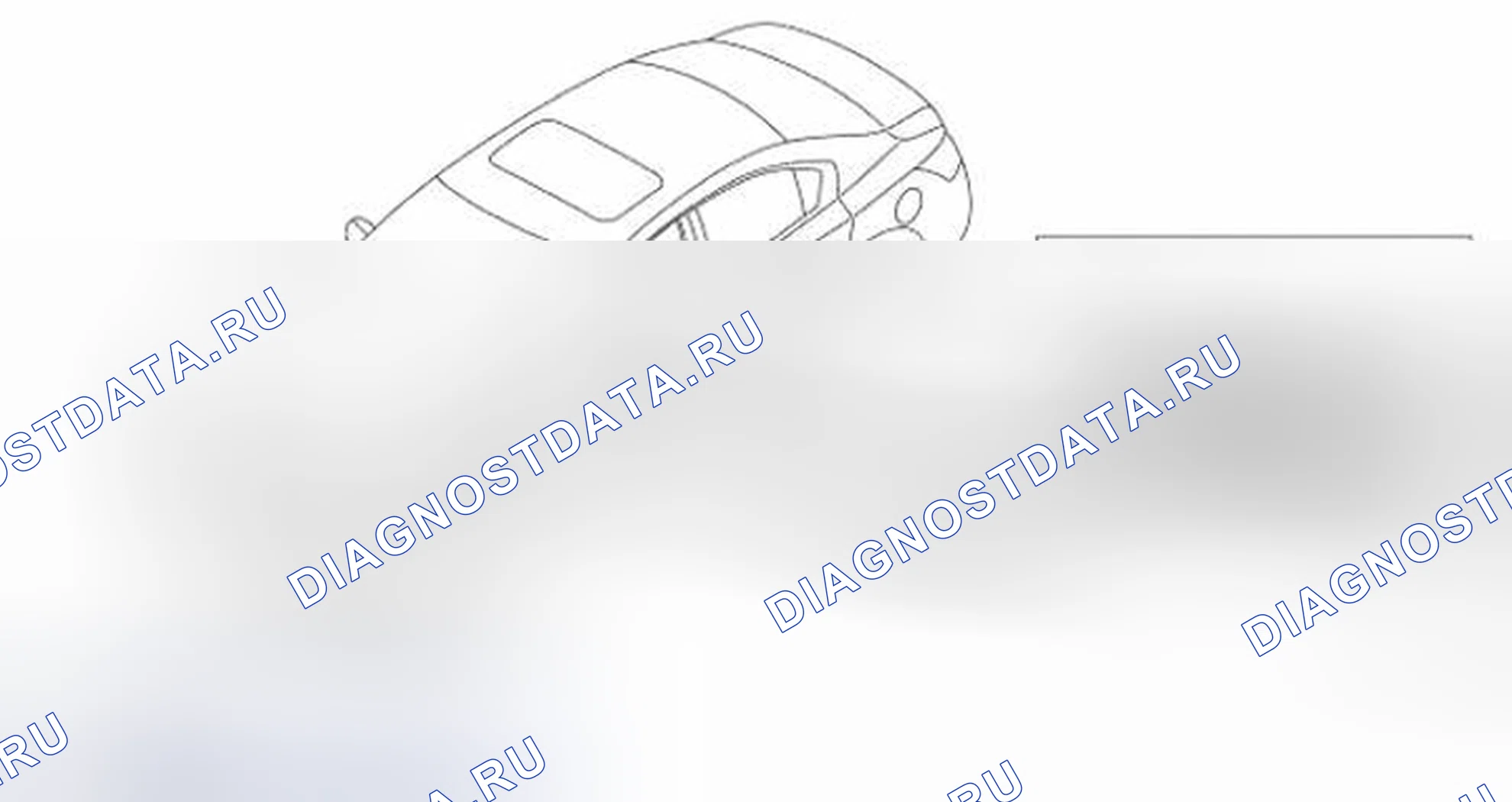 Рис. 41: Расположение компонентов. Honda Passport I