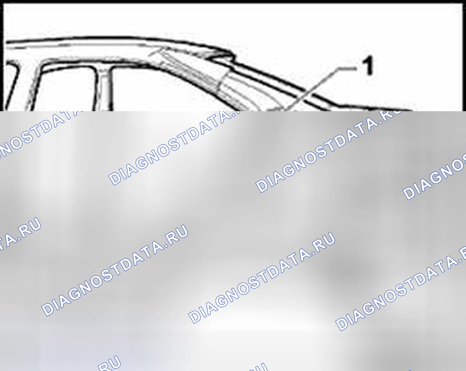 Рис. 57: Зона вспенивания. Volkswagen Jetta IV