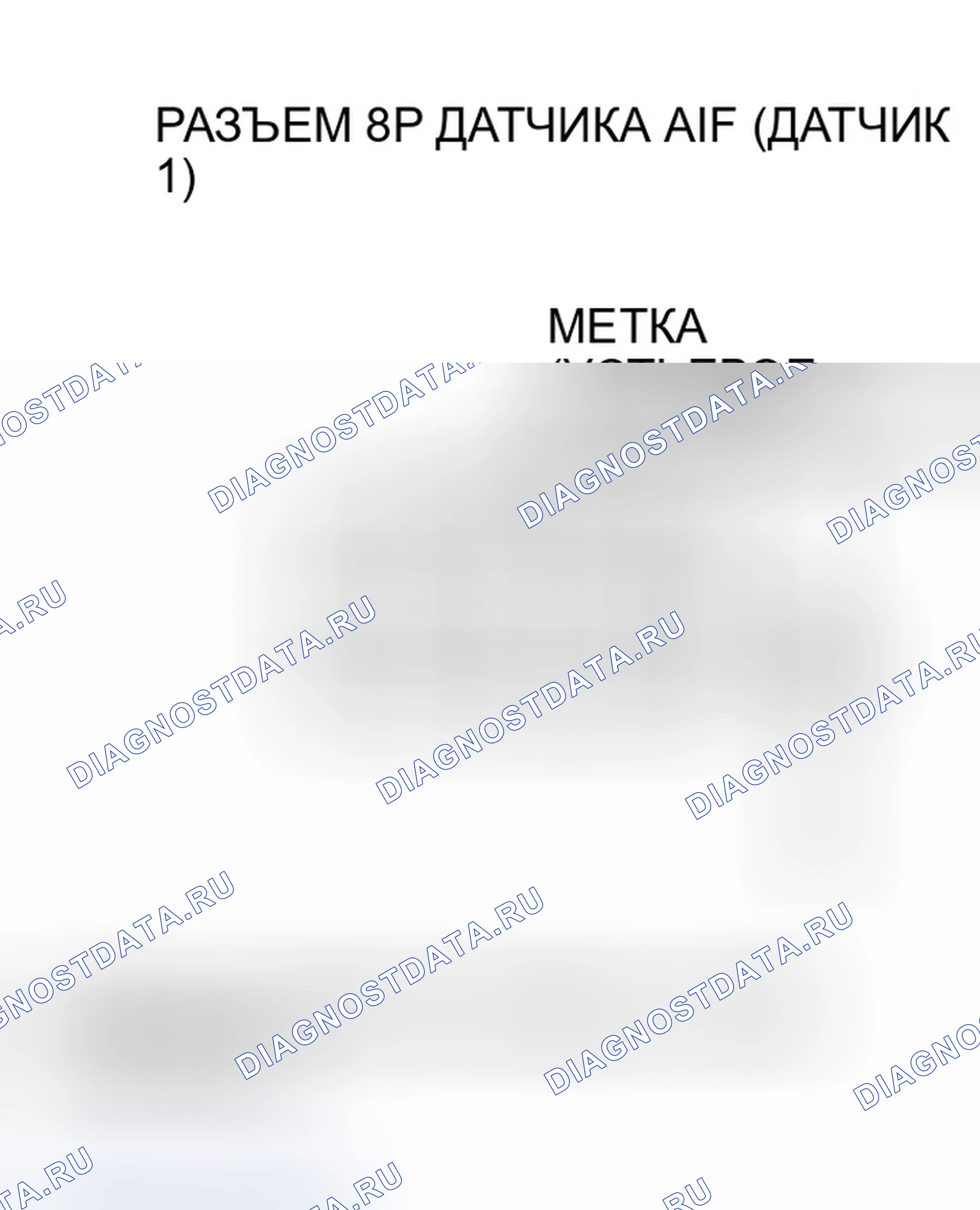 Рис. 170: расшифровка кода ошибки P1169: A / F датчик (датчик 1) LABEL высокий уровень в цепи вход (2000-2001 M / T модели). Honda Insight ZE1
