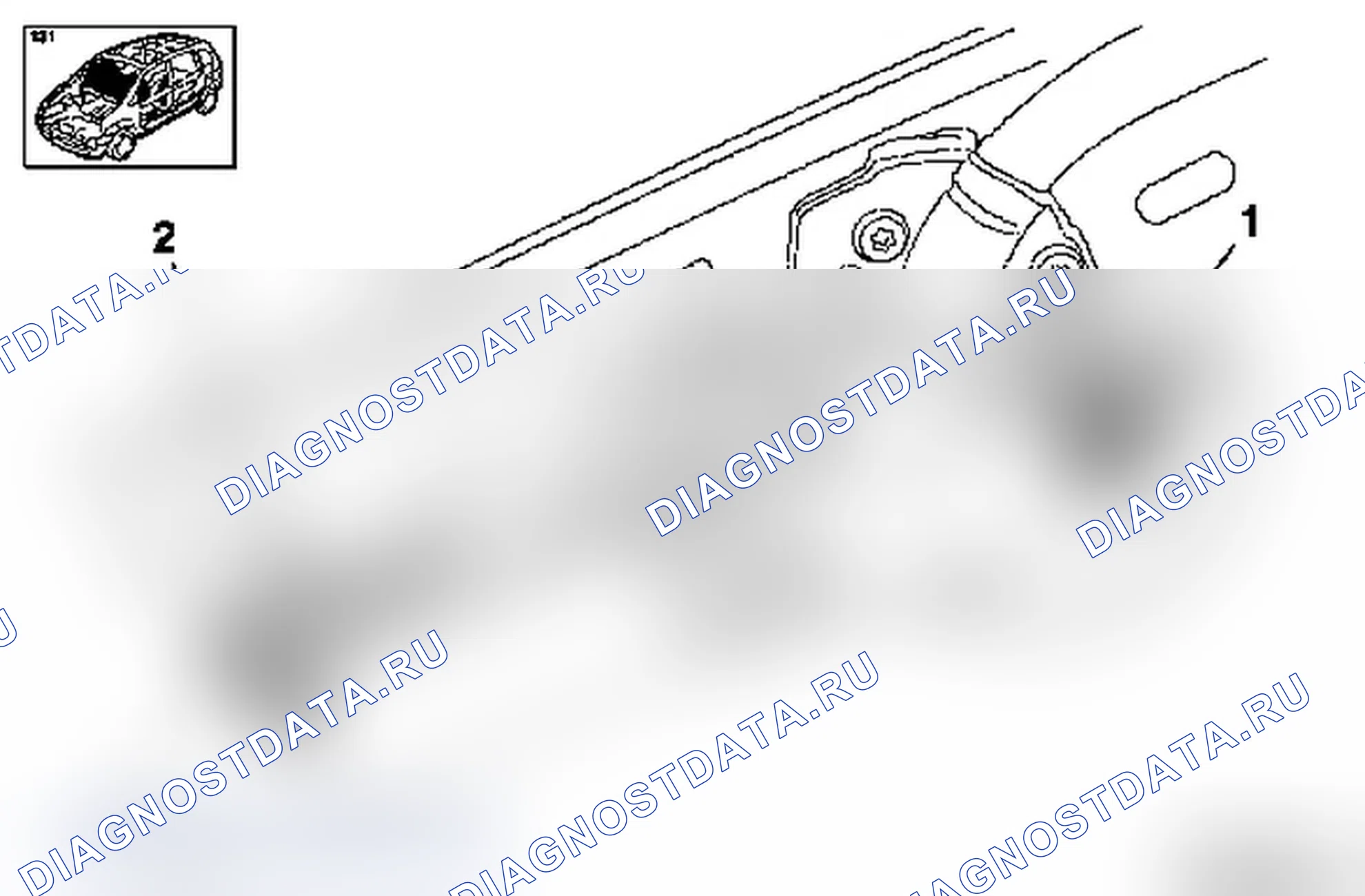 Замена жгута проводов подушки безопасности головы (до года выпуска 2003, 5). Opel Vectra C