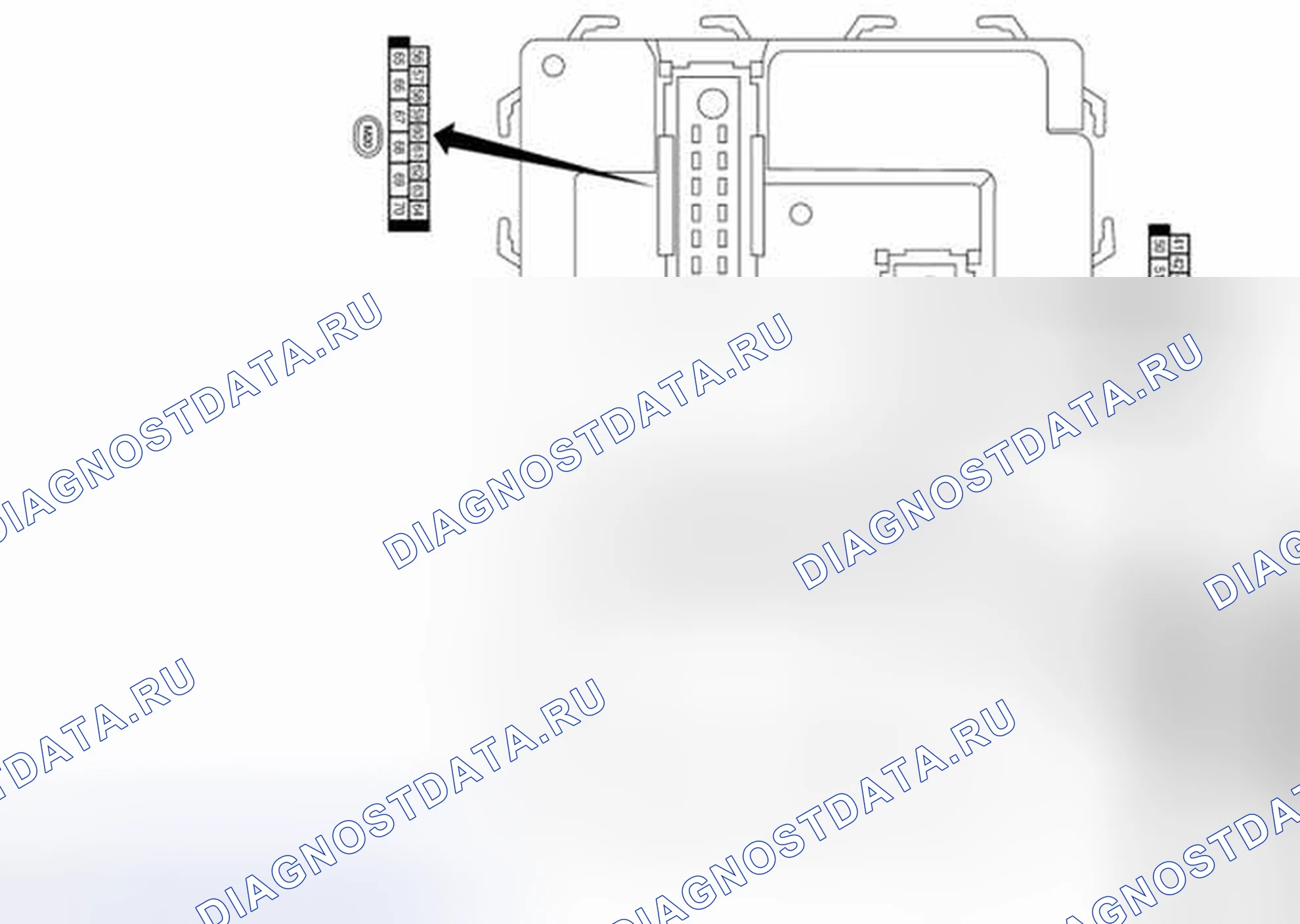 Рис. 48: Компоновка терминала. Honda Today I