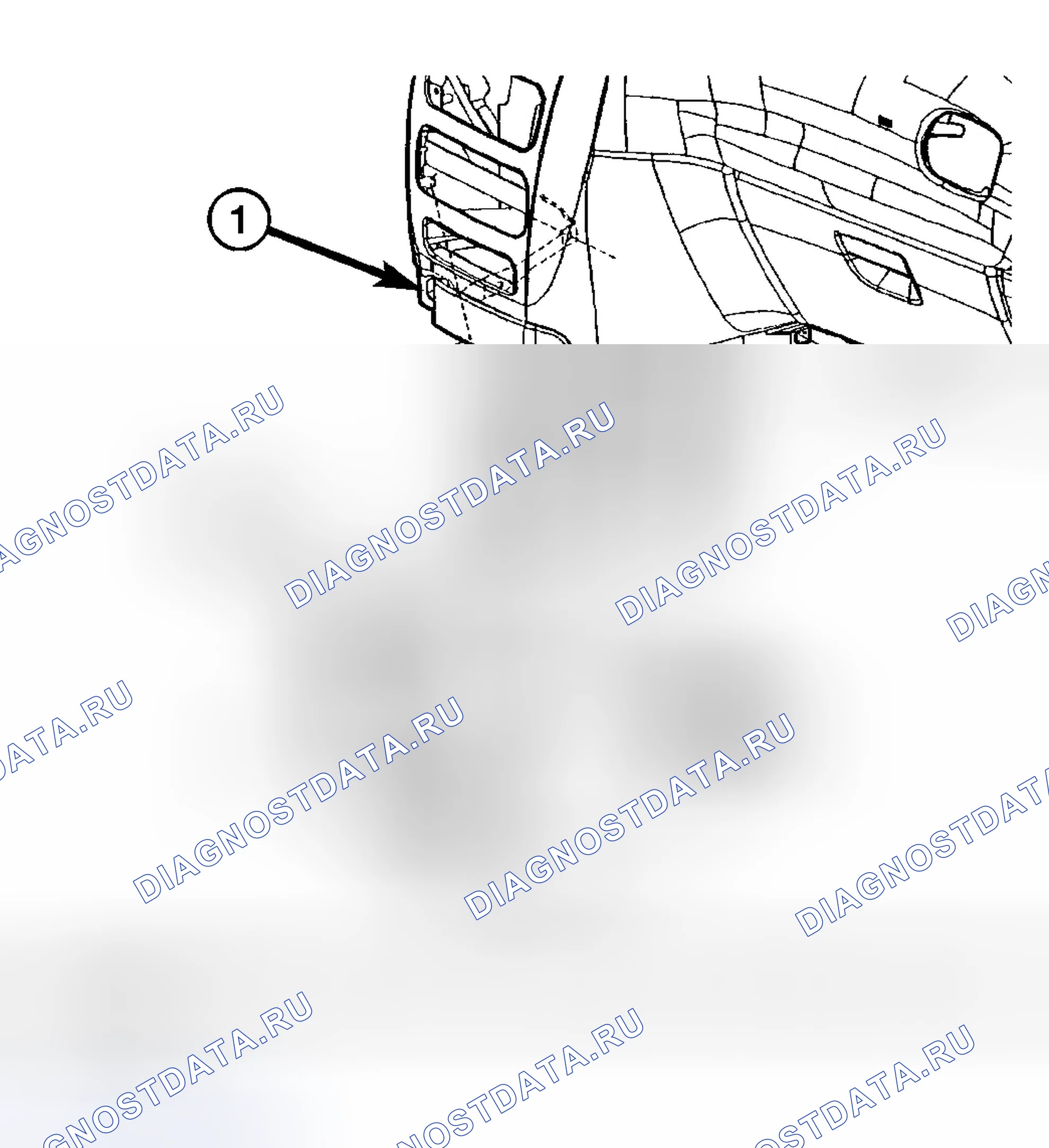 Рис. 24: ДЕМОНТАЖ. Dodge Grand Caravan IV