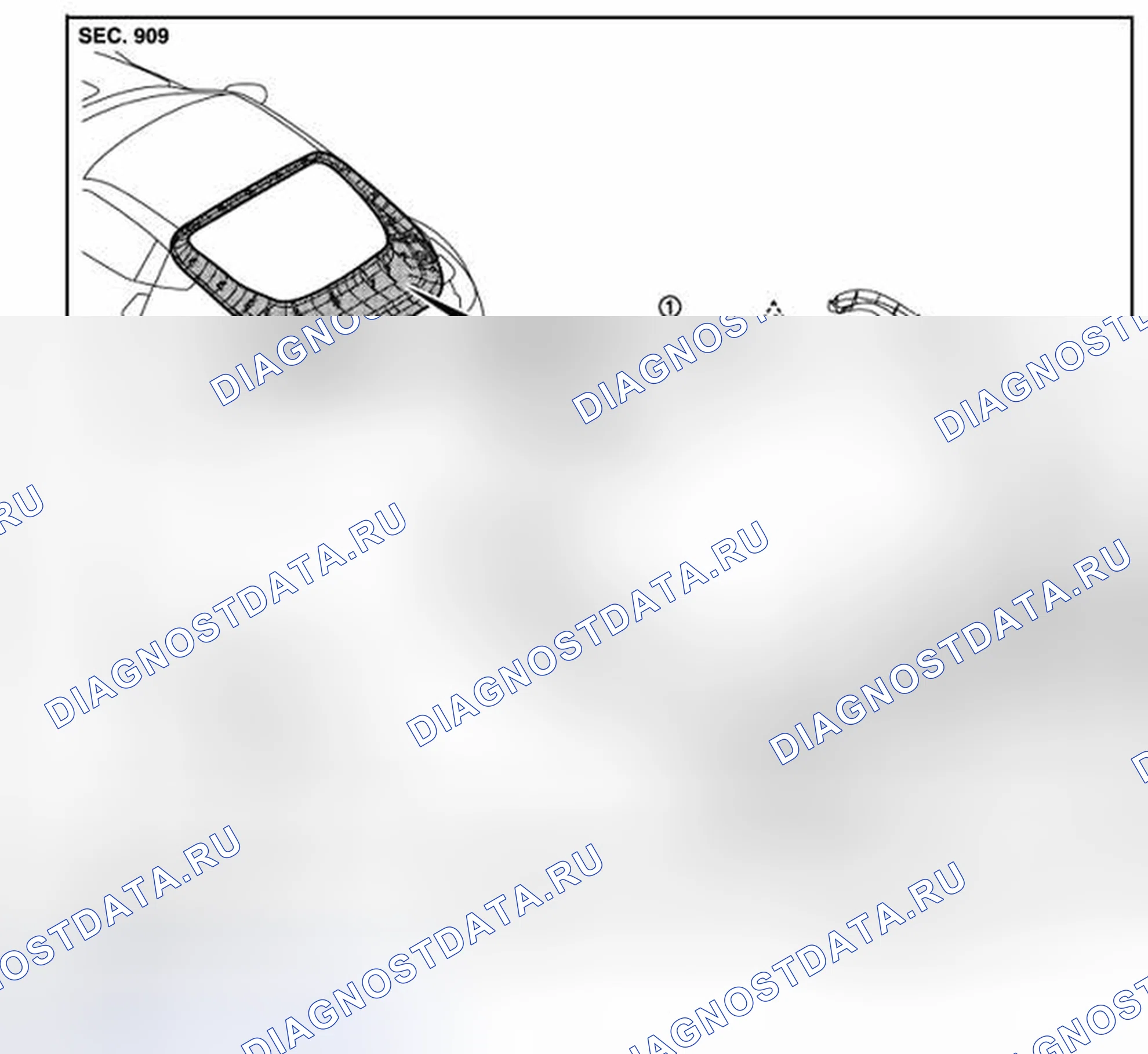 Рис. 78: Разнесенный вид. Honda MDX I