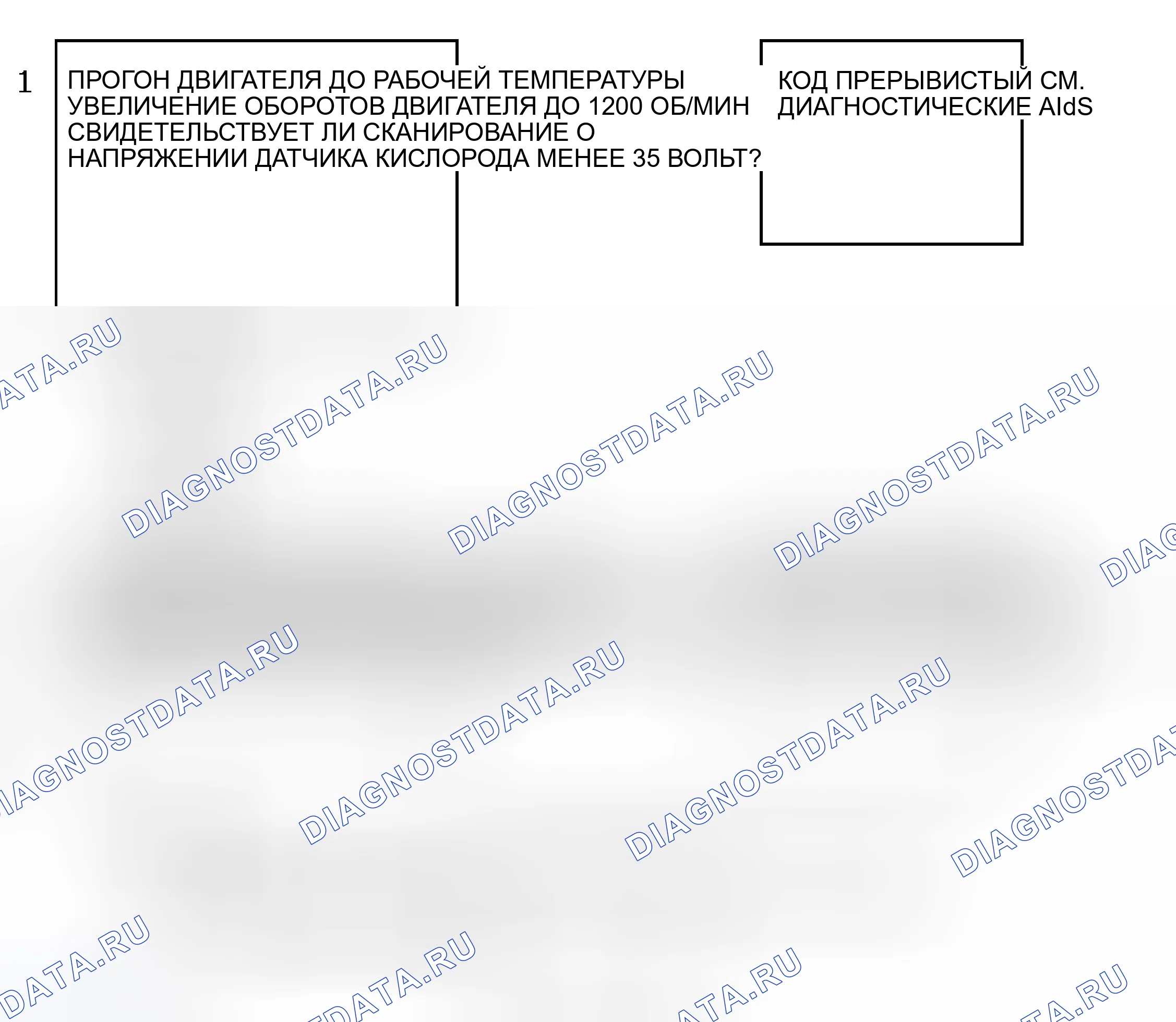 Рис. 293: Блок-схема кода 44 (4.3L) Индикация обедненного выхлопа. Chevrolet Sportvan G30 