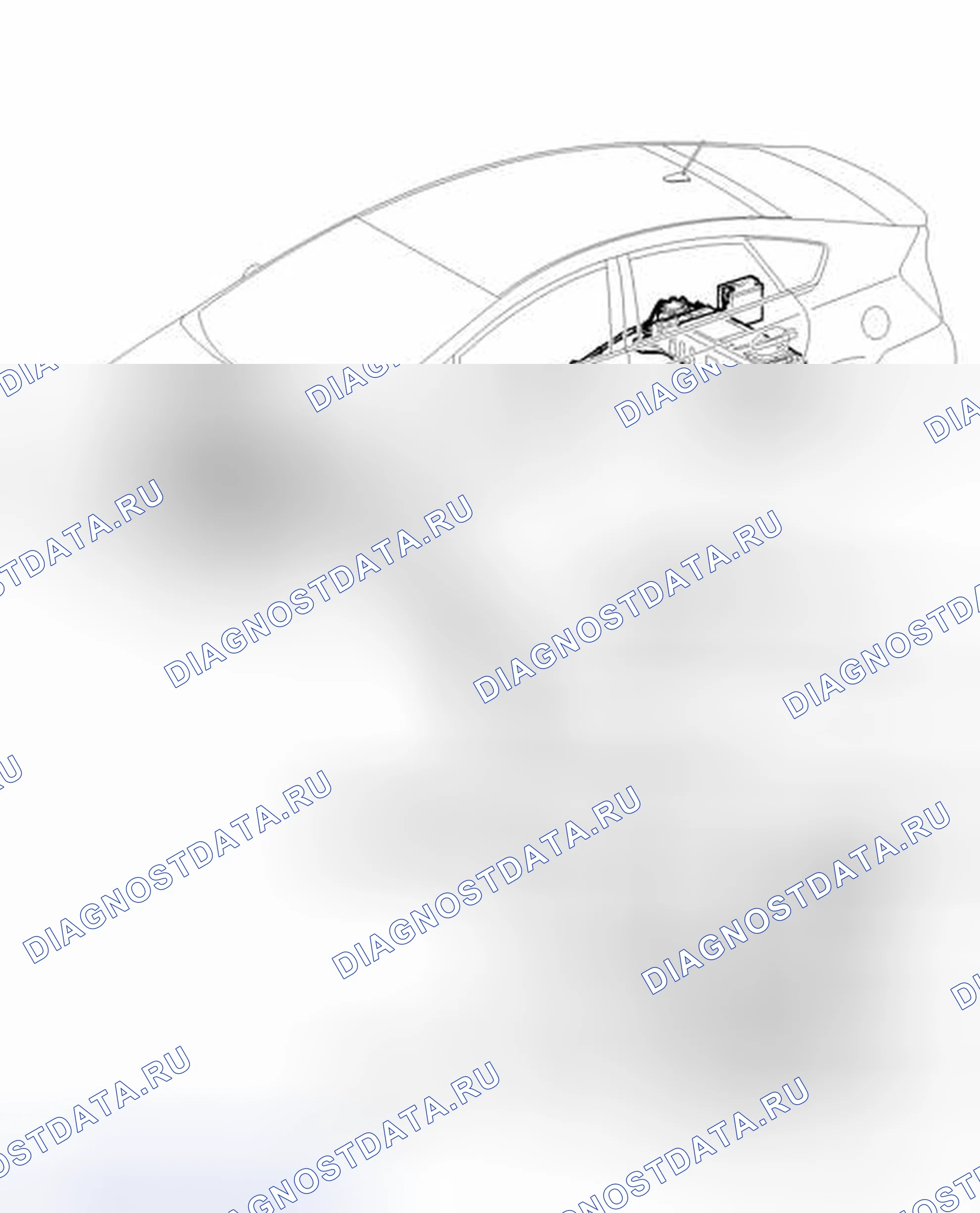 Рис. 152: ИЛЛЮСТРАЦИЯ. Toyota Prius III рестайлинг