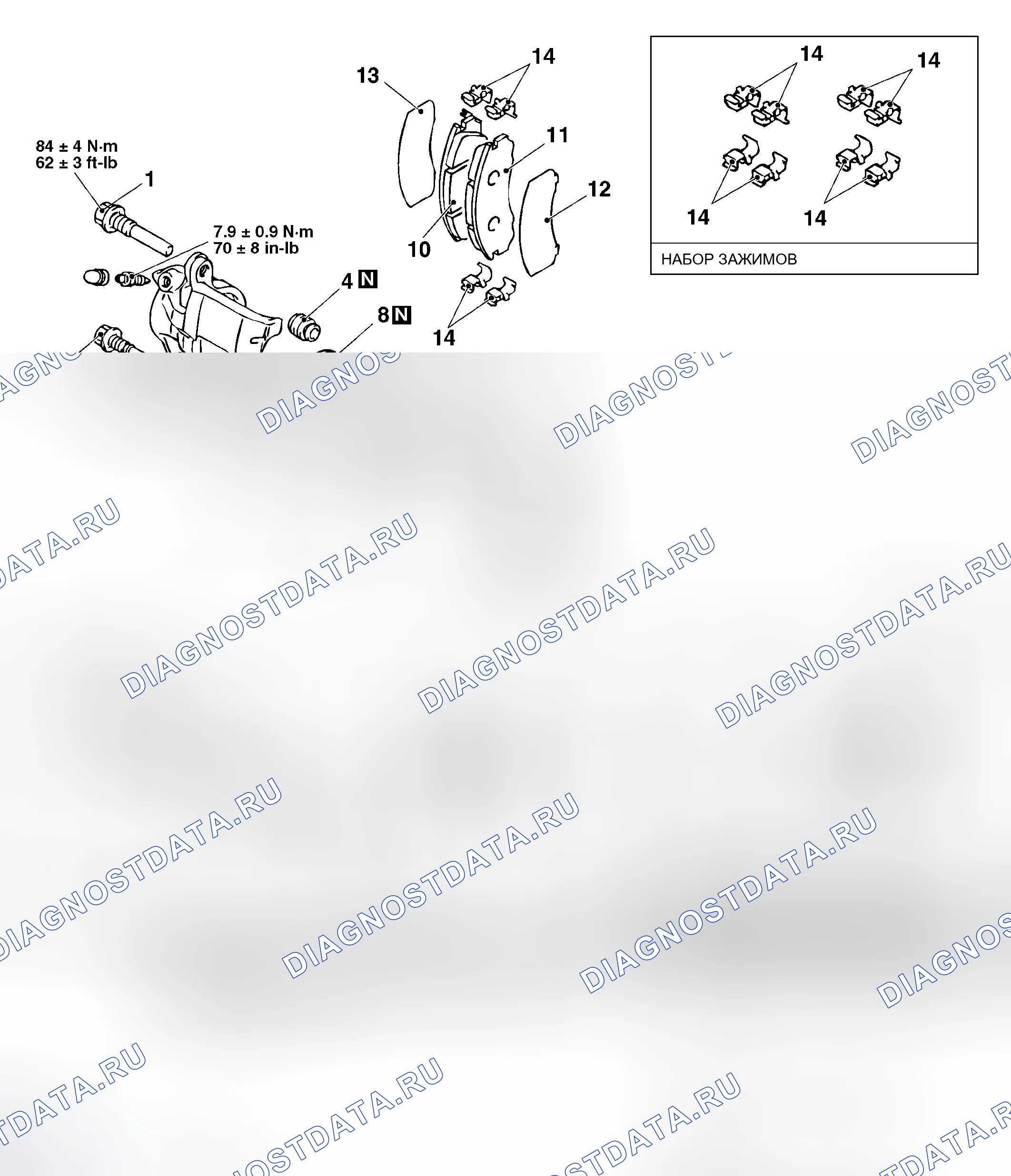 Рис. 76: РАЗБОРКА И СБОРКА <2,0 L>. Mitsubishi Lancer Evolution IX