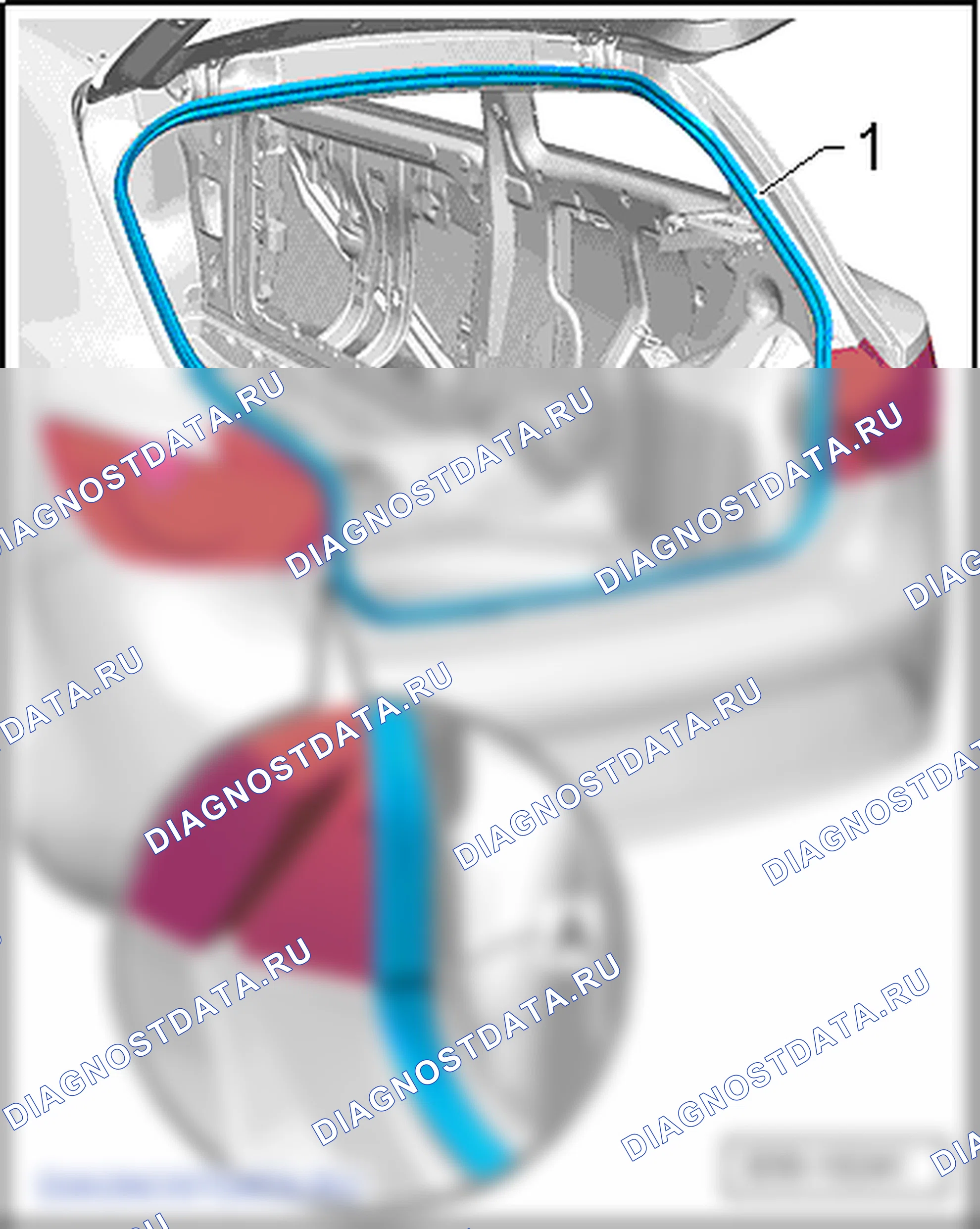 Задний люк Ибицы. SEAT Ibiza IV
