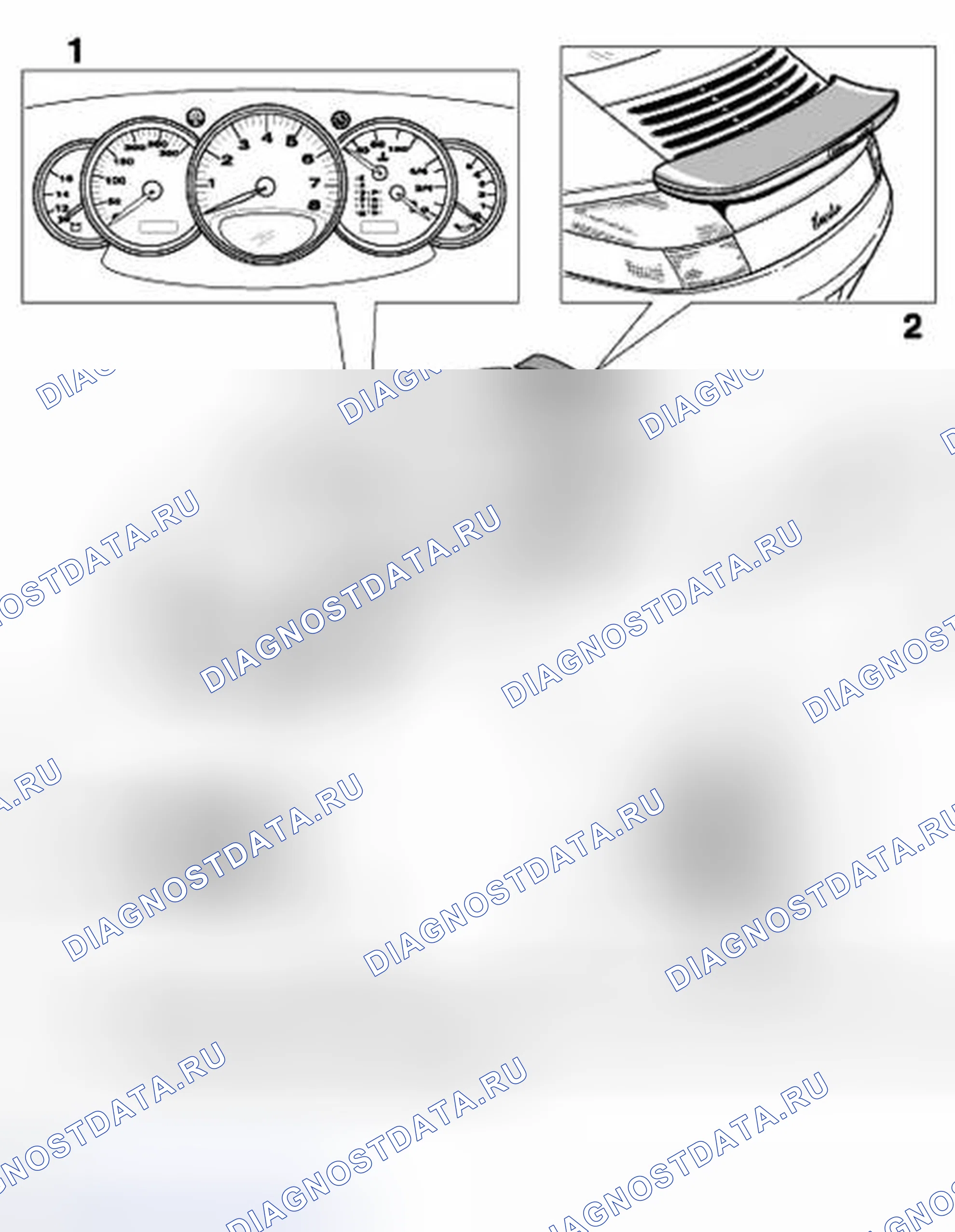 Рис. 3: Компоновка компонентов. Porsche 911 Carrera 4S 996 рестайлинг