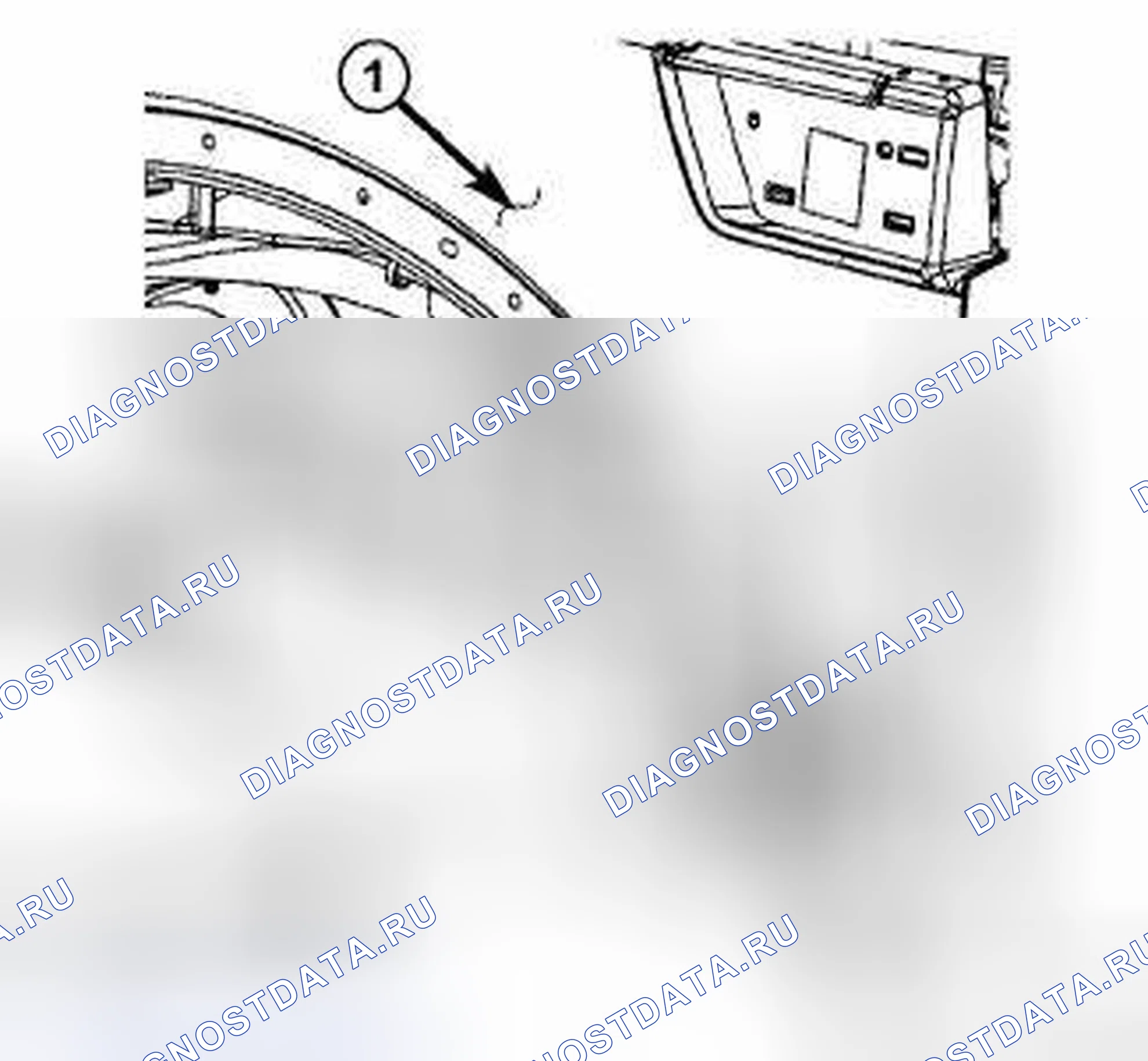 Рис. 23: ЛАМПА. Jeep Liberty II