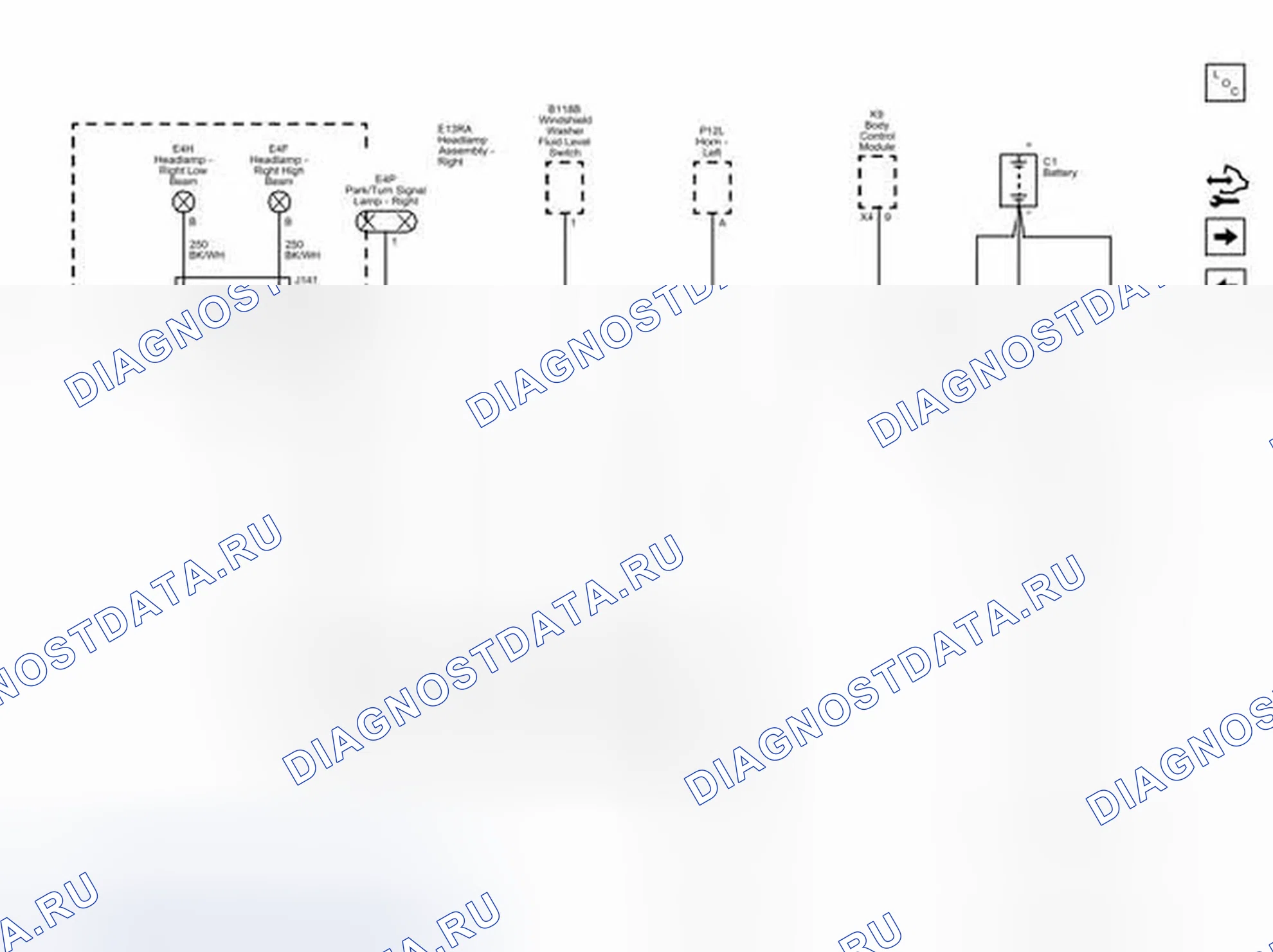 Рис. 63: G102, G103 и G105. Chevrolet Captiva I рестайлинг 2
