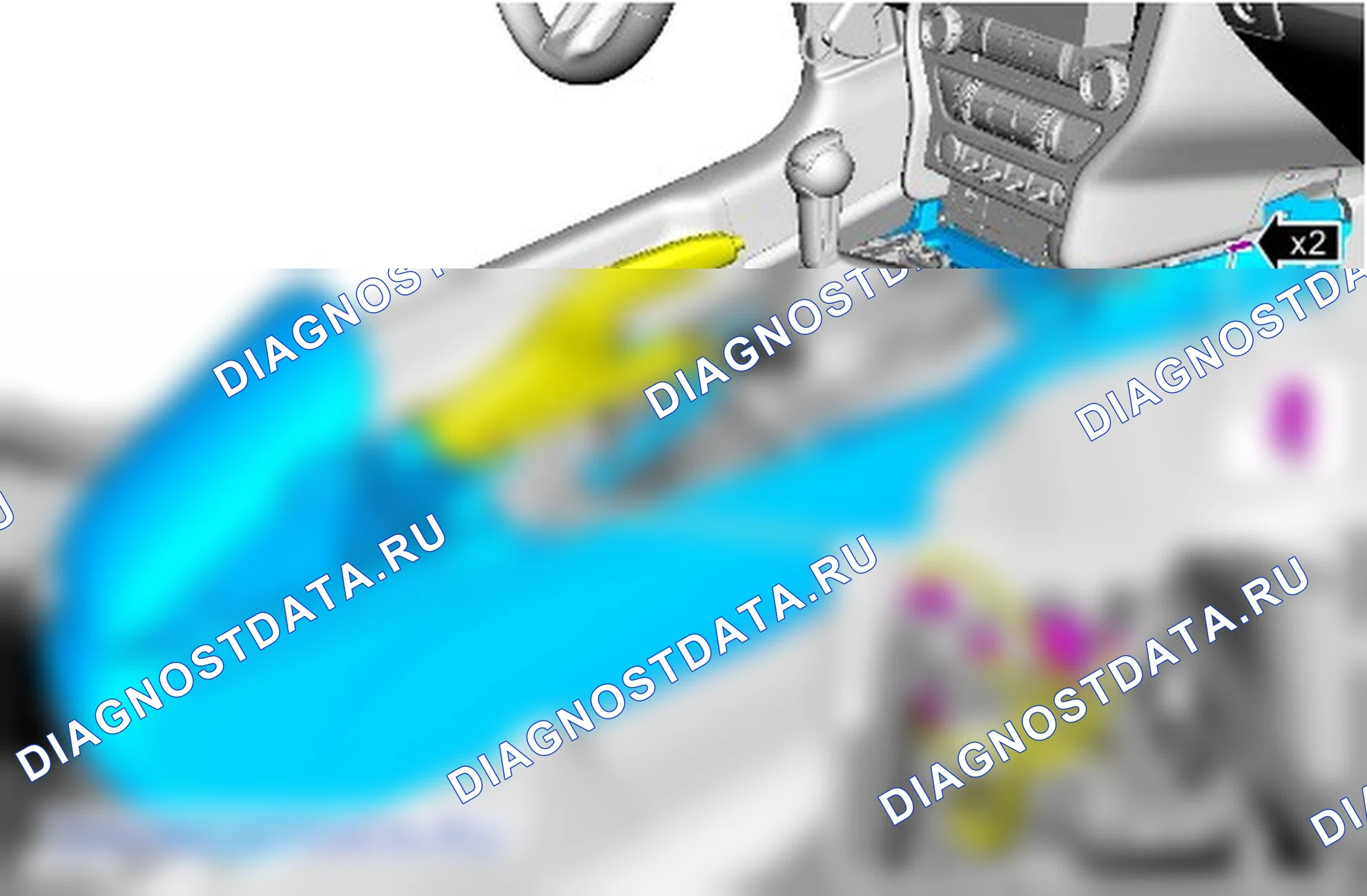 Напольная консоль: описание и работа. Ford Mustang VI