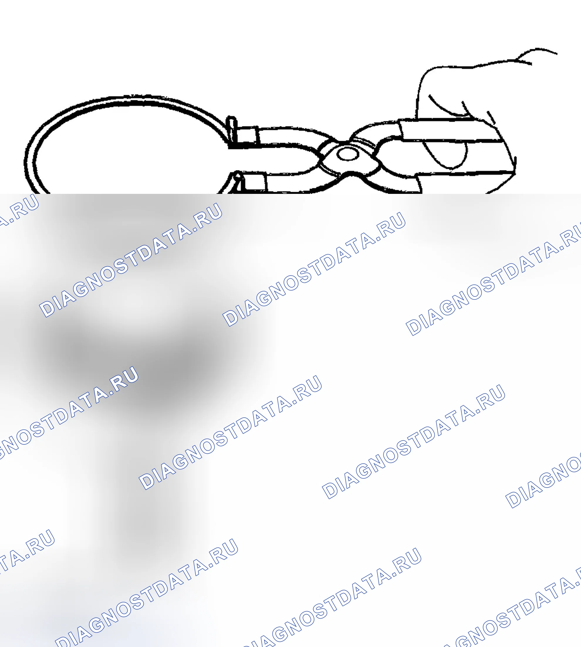 Рис. 1351: Разборка поршня и шатуна. Chevrolet Chevy Express H2500 