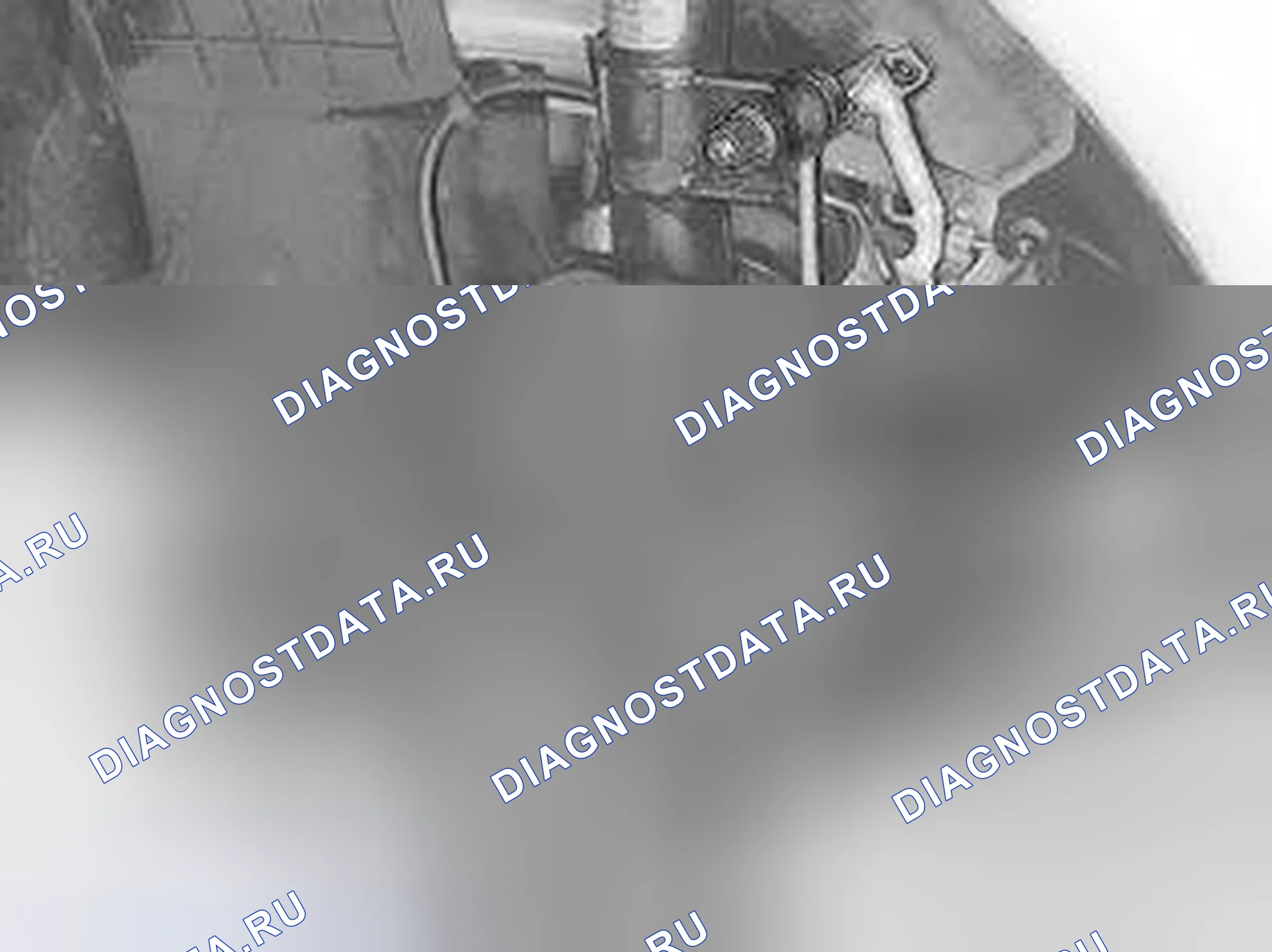 Рис. 297: Установка и затяжка компонентов передней подвески. Volvo S80 I