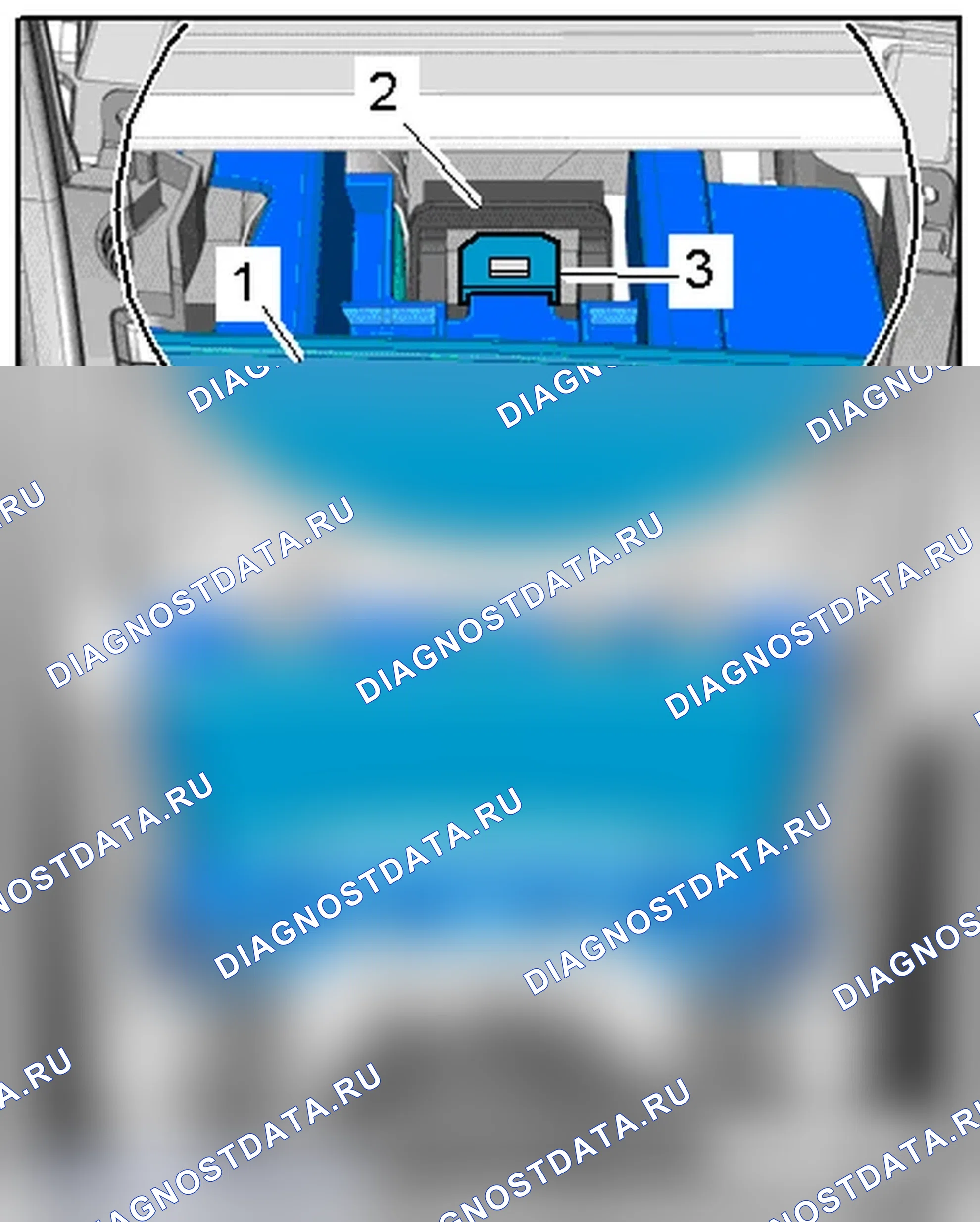 Рис. 31: ПЕРЕДНЯЯ ПЕПЕЛЬНИЦА. Audi Q5 I