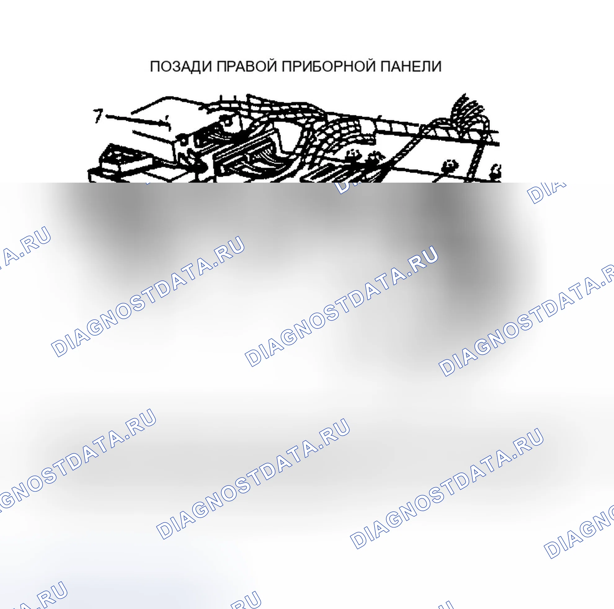 Рис. 4: НЕ РАБОТАЕТ ПОДСВЕТКА ЦИФРОВОГО ДИСПЛЕЯ (LCD). Chevrolet Corvette C4
