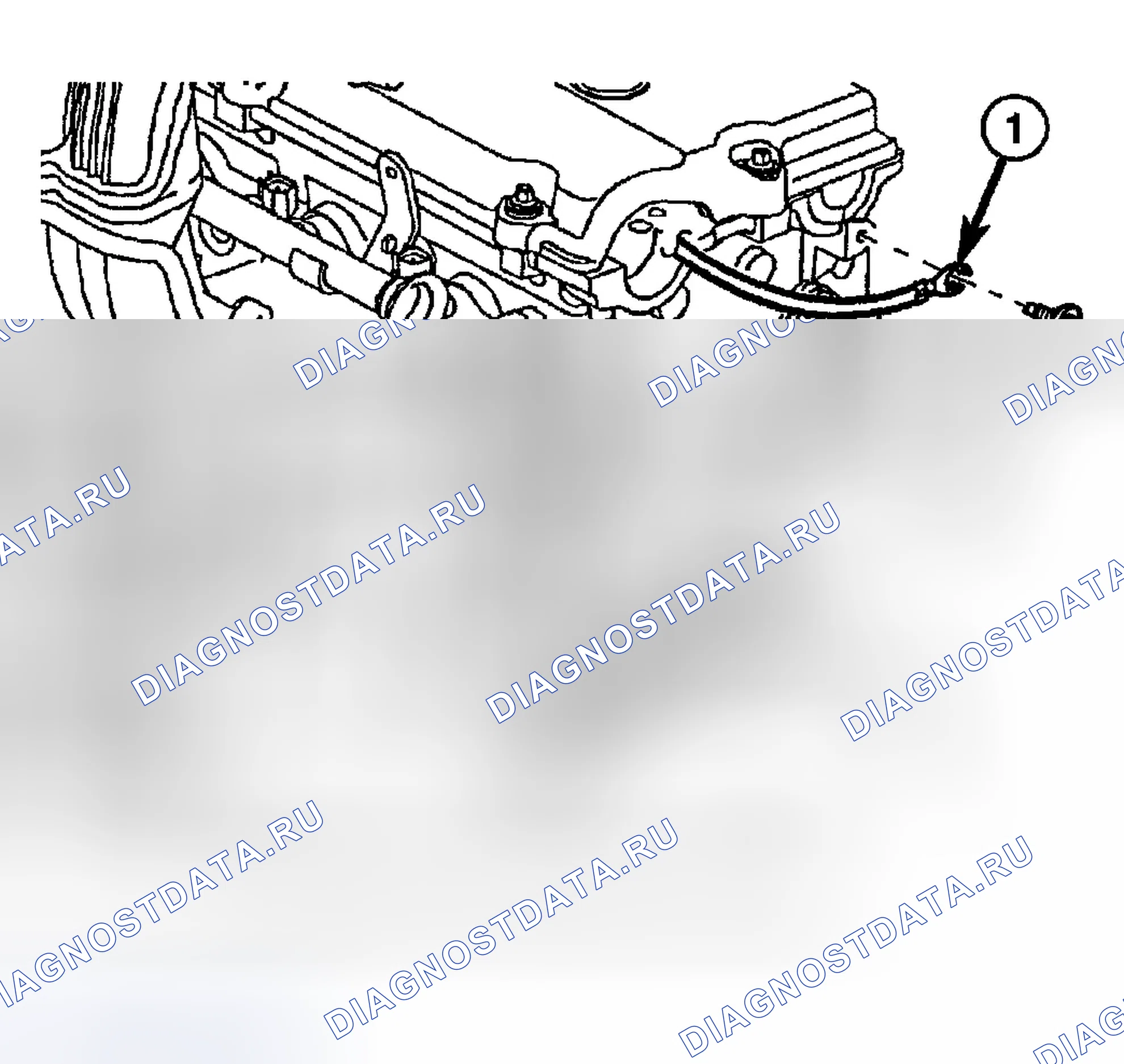 Рис. 6: ДВИГАТЕЛЬ 2,4 л. Jeep Liberty I