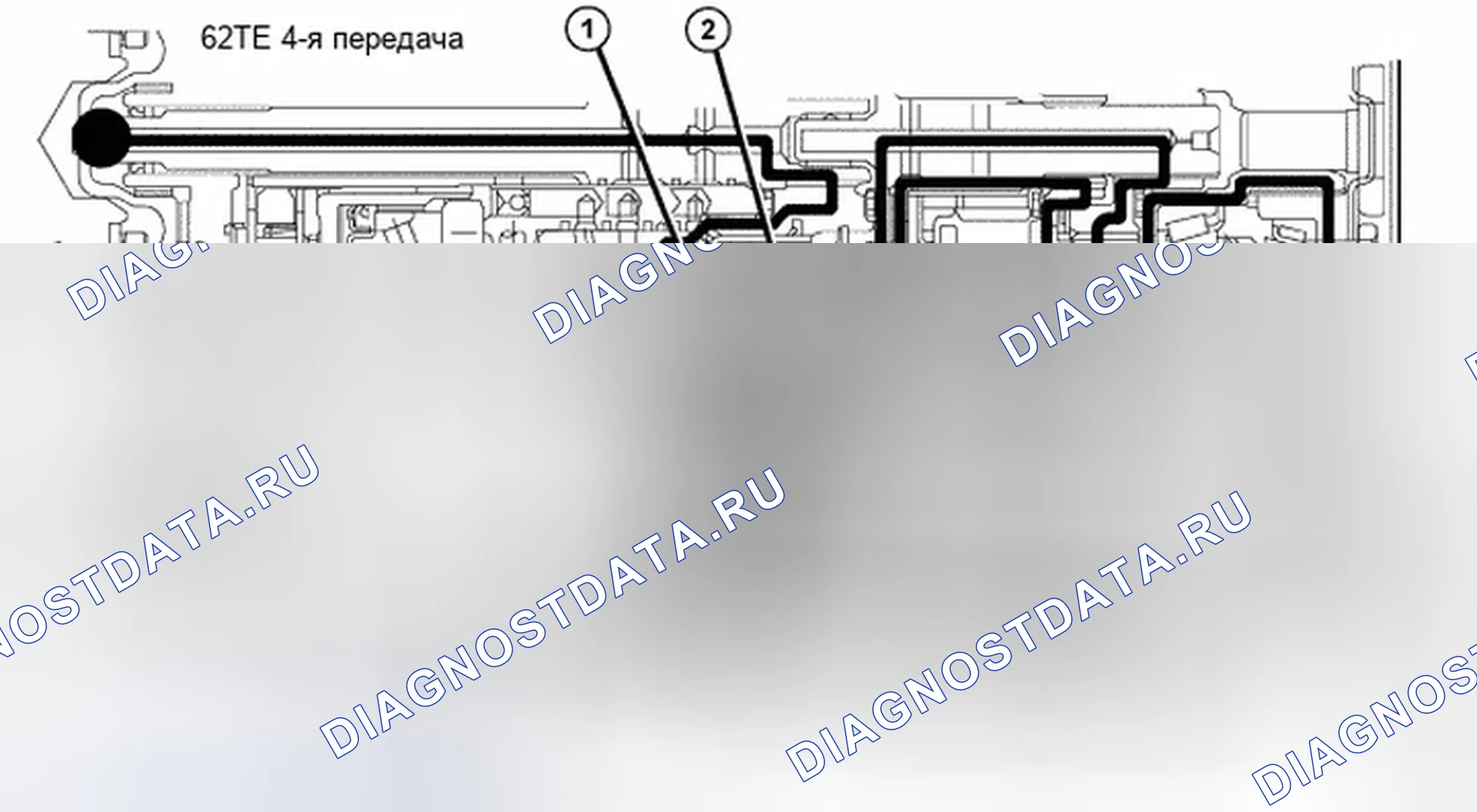 Рис. 556: ЧЕТВЕРТАЯ ПЕРЕДАЧА. Dodge Avenger II