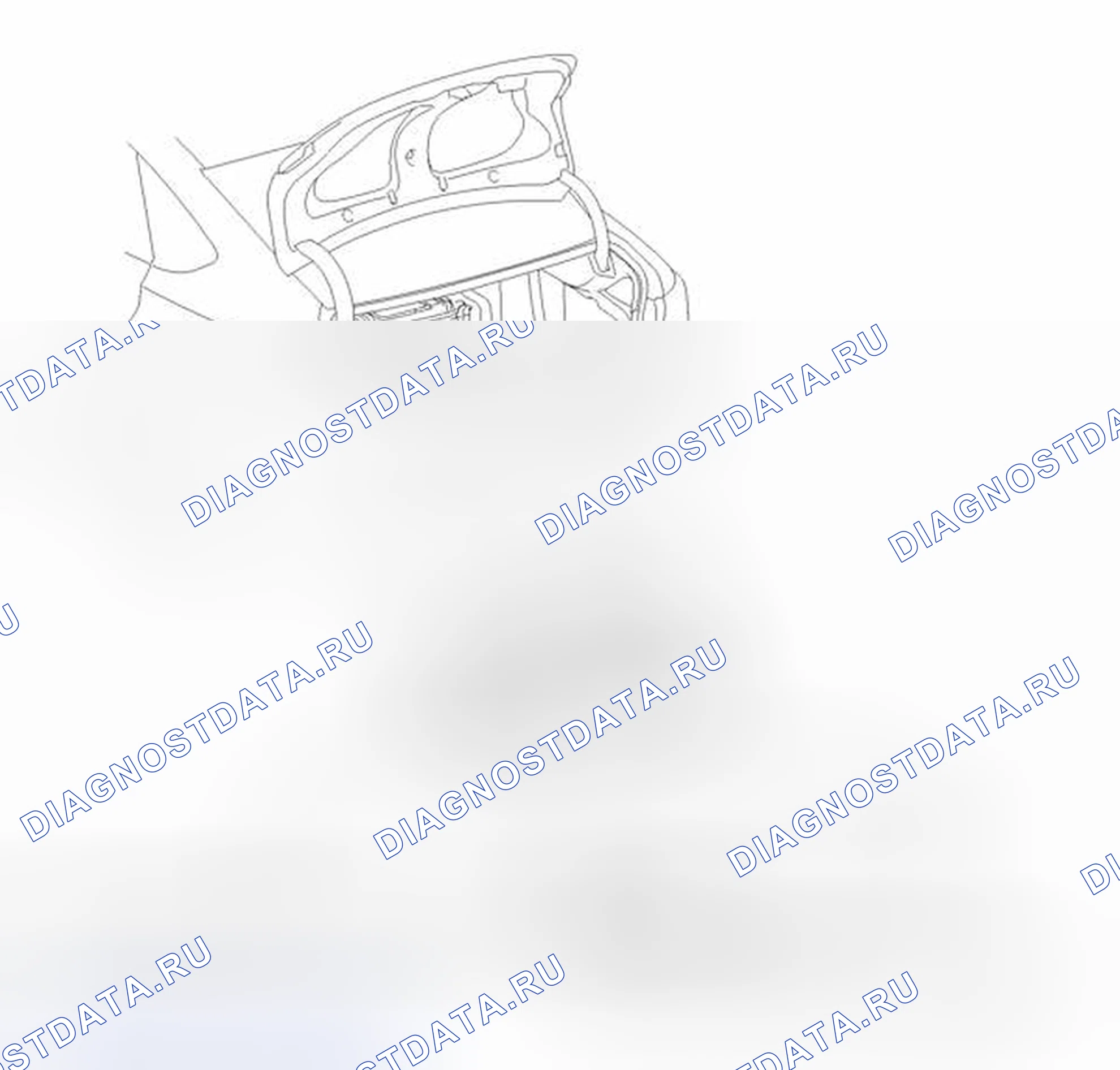 Рис. 171: ИЛЛЮСТРАЦИЯ. Toyota Avalon XX40