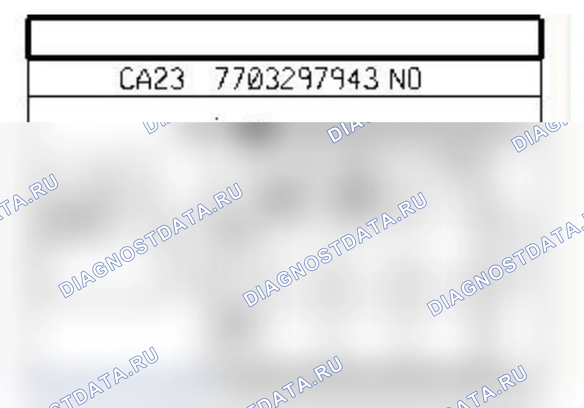 Распиновка разъёма 1249 — Фронт. подушка безоп. водителя перем. объема. Renault Kangoo II